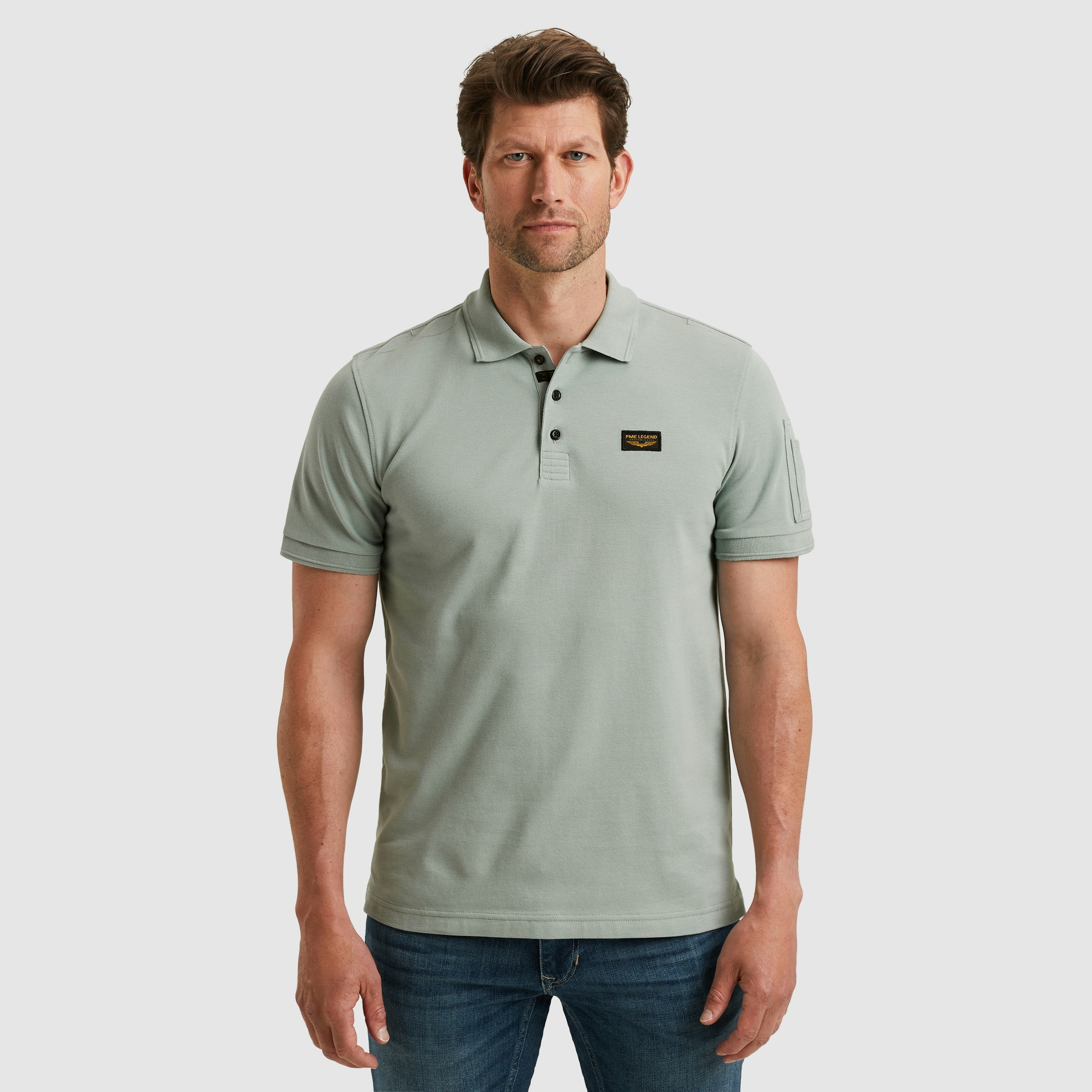PME LEGEND Poloshirt, mit Logostickerei günstig online kaufen