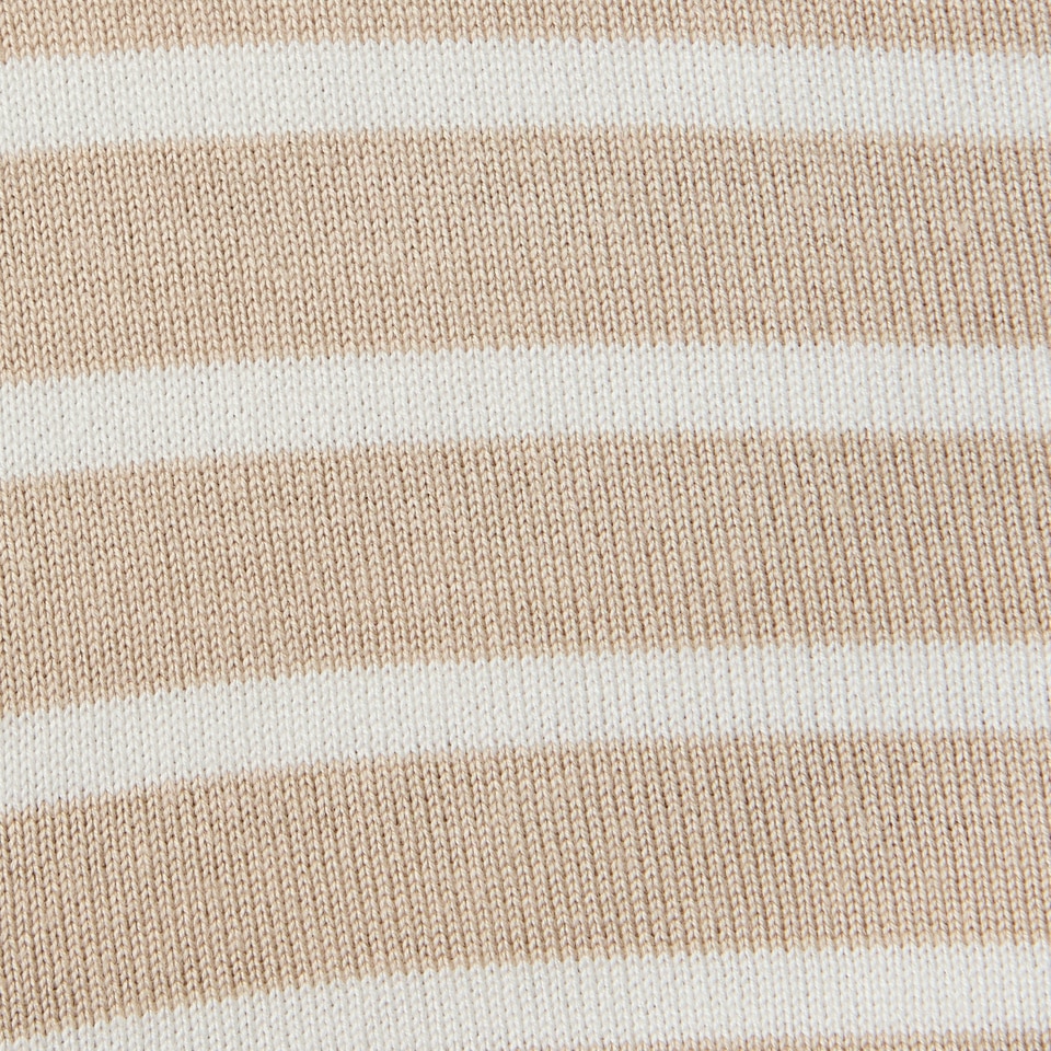 STREET ONE Rundhalspullover im Streifendesign