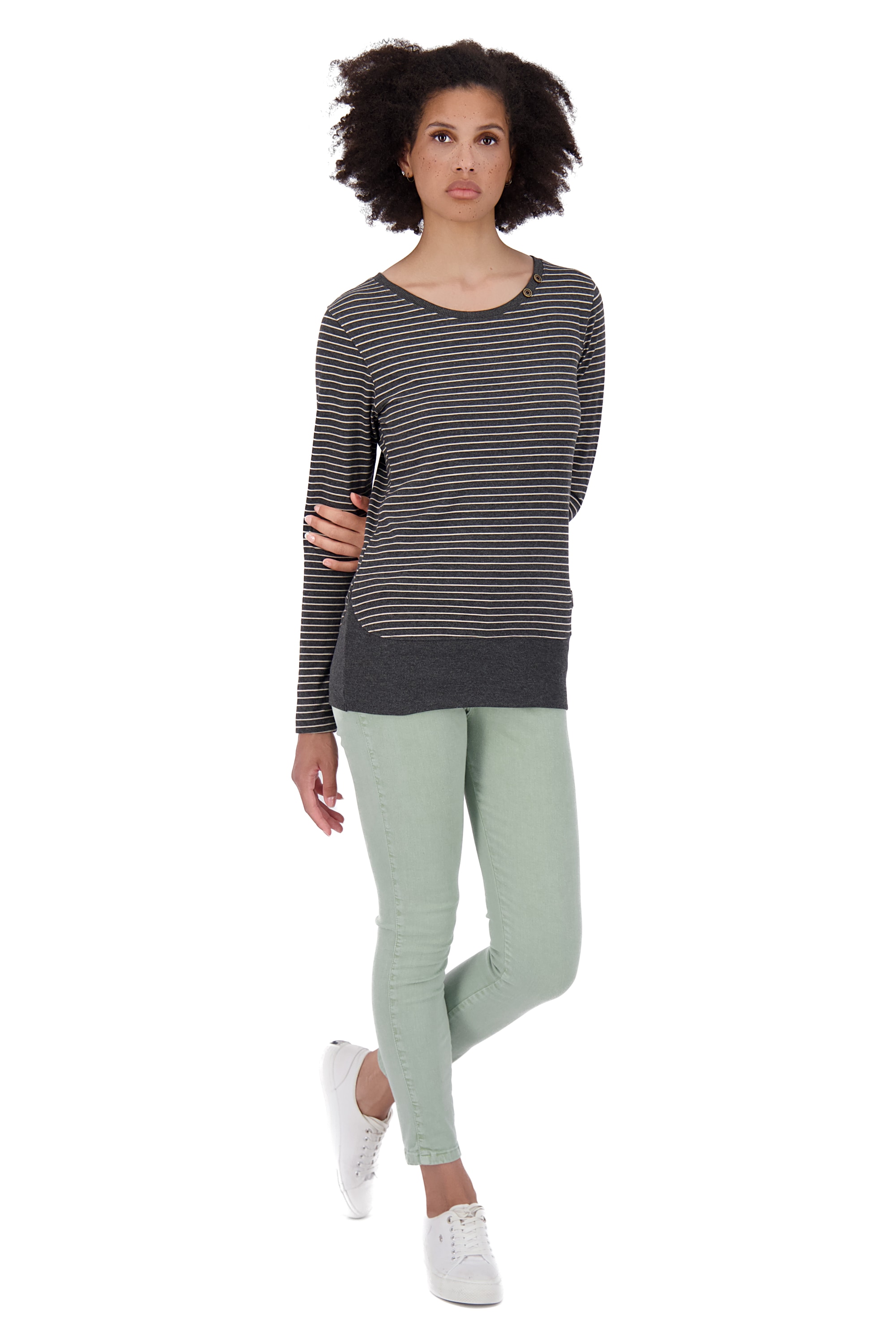 Alife & Kickin Langarmshirt »Damen ConnyAK Z«