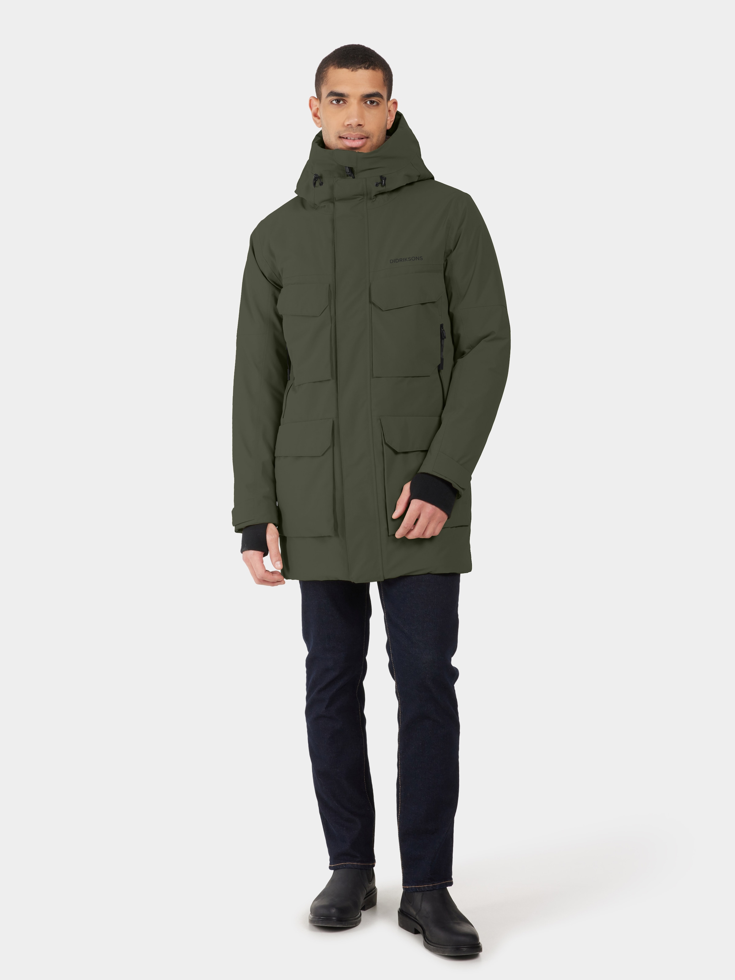 Didriksons Parka "DREW USX PARKA 8", mit Kapuze