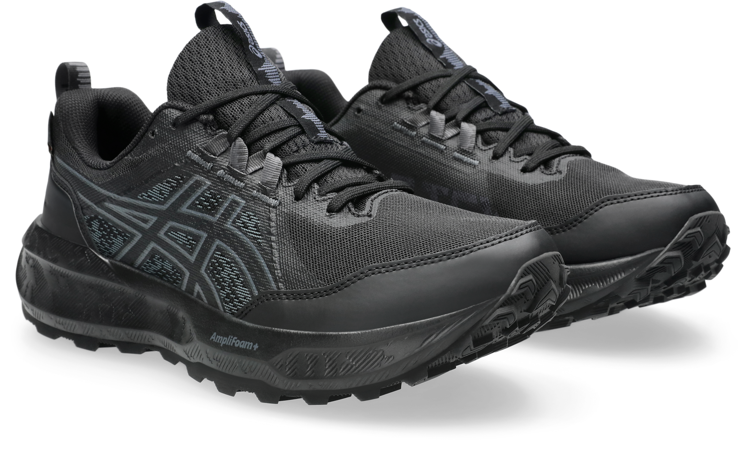 Trailrunningschuh ASICS "GEL-SONOMA 8 GTX", Damen, Gr. 43,5, schwarz (schwarz, carrier grau), Synthetik, Textil, Schuhe, wasserdicht