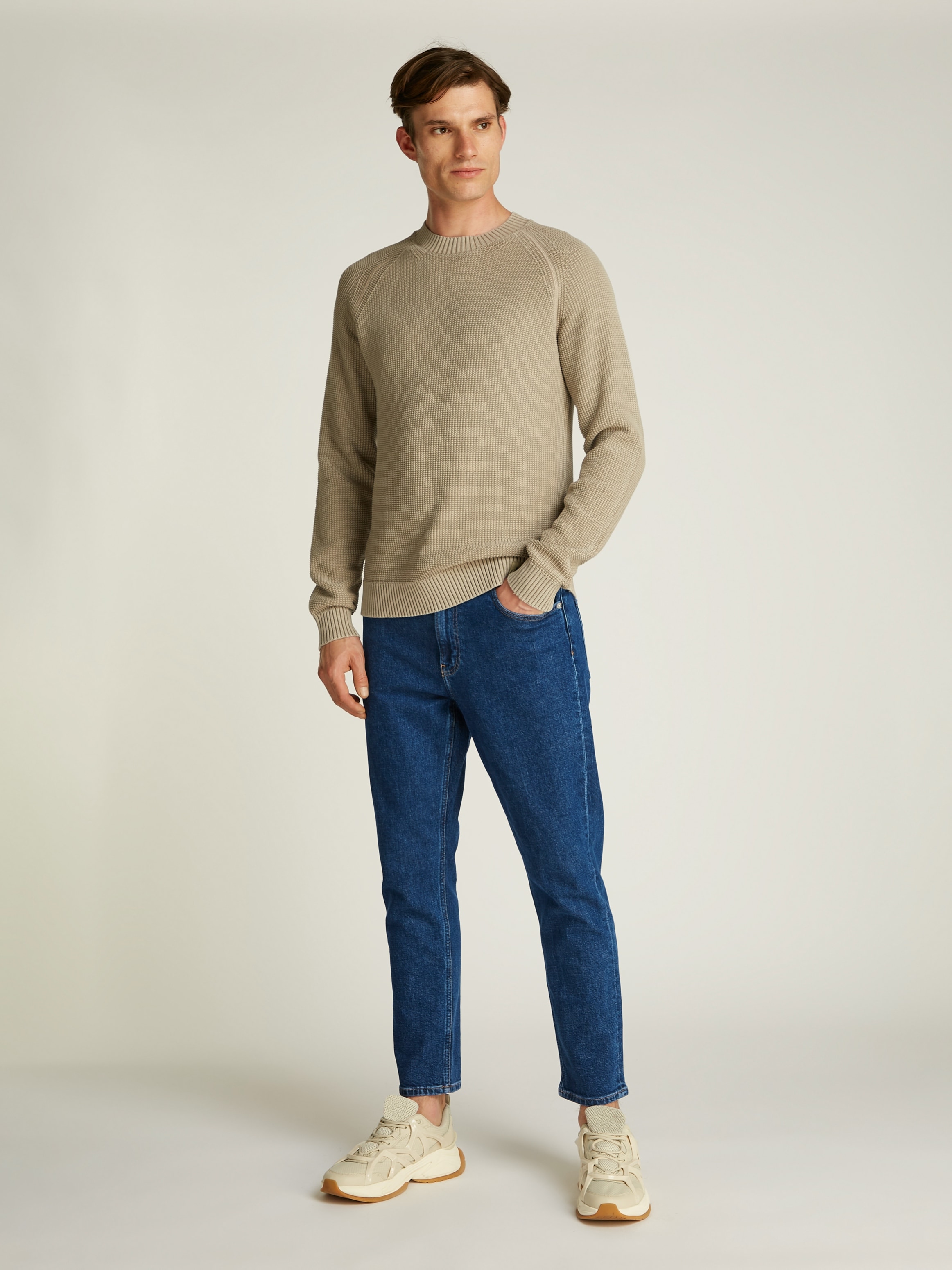 Calvin Klein Jeans Straight-Jeans »DAD JEANS«, Logodruck, Coinpocket