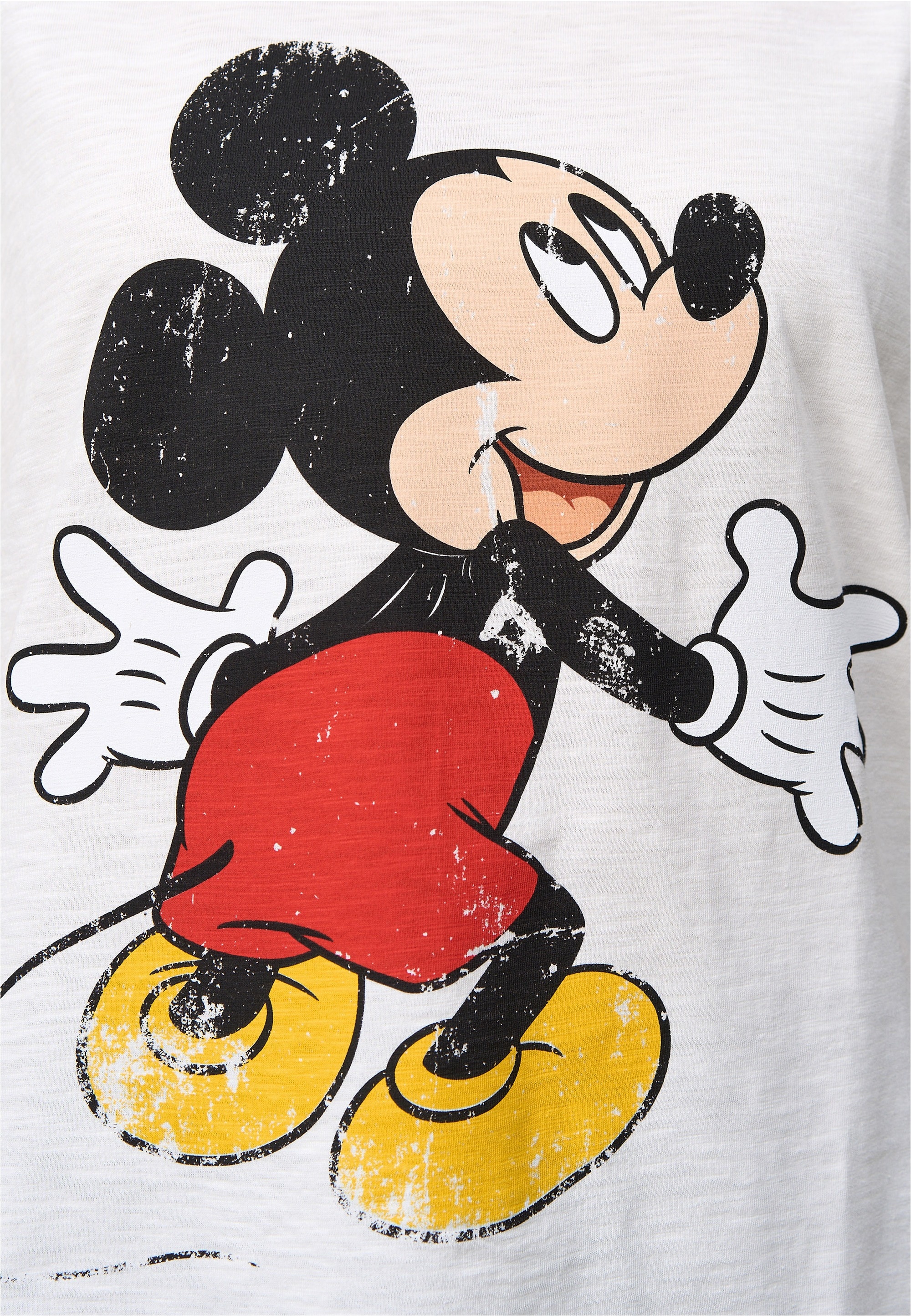 Recovered T-Shirt »Mickey Mouse Hug«, (1 tlg.), im zeitlosen Design