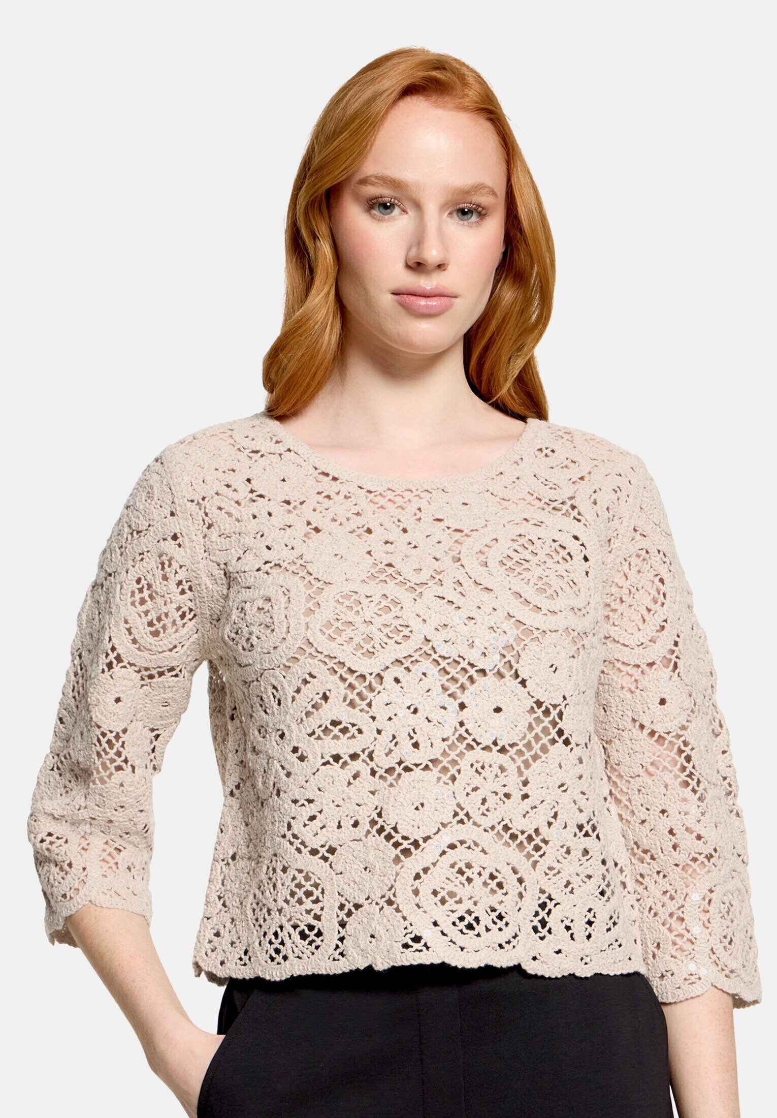 Betty Barclay Strickpullover »Damen mit U-Boot-Ausschnitt« 1 tlg.