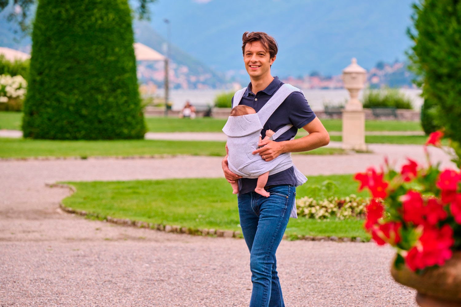 Chicco Babytrage »Boppy Comfygrow Grey« bis 15 kg