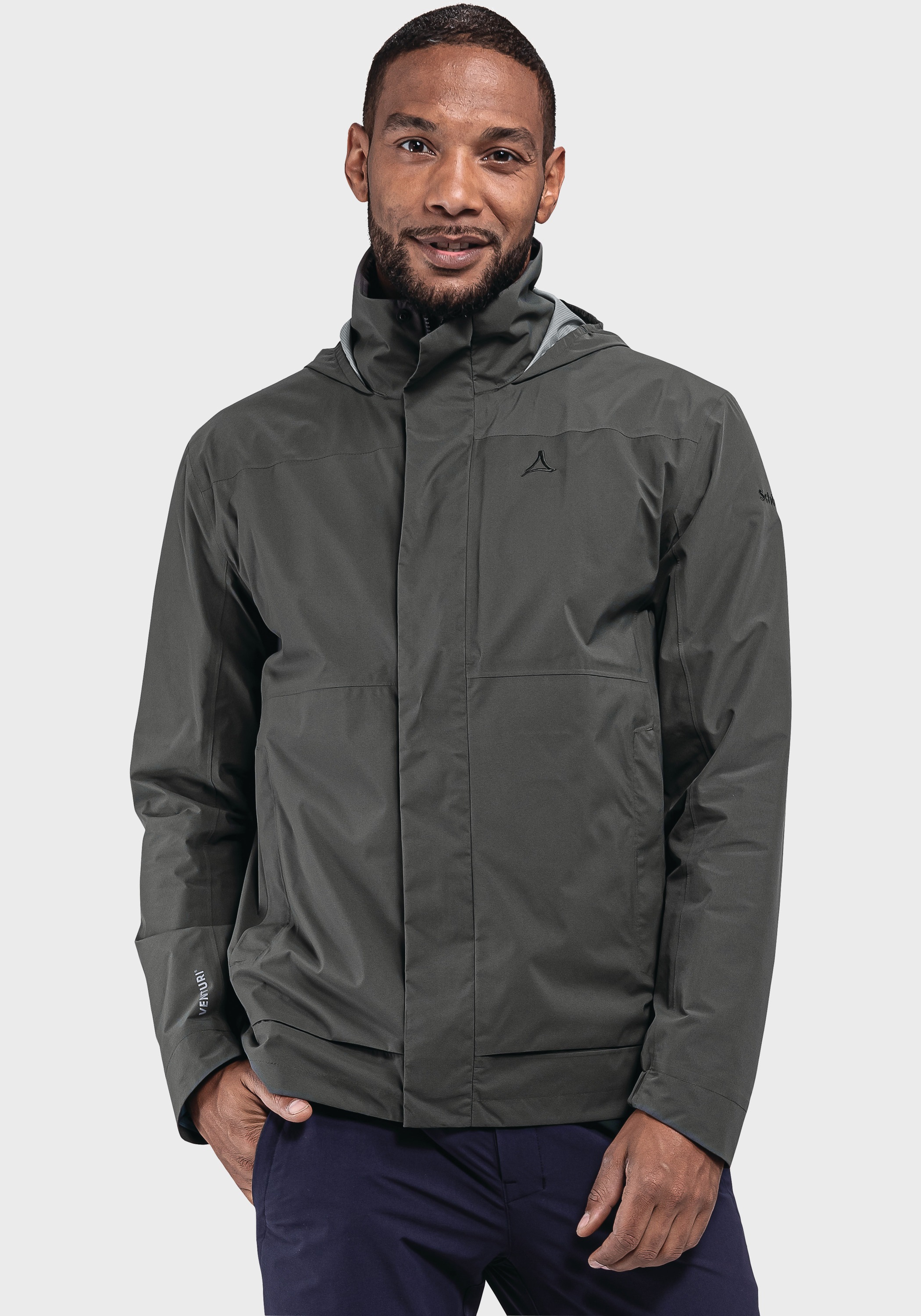 Schöffel Outdoorjacke »2.5L Jacket Bellagio M«, mit Kapuze