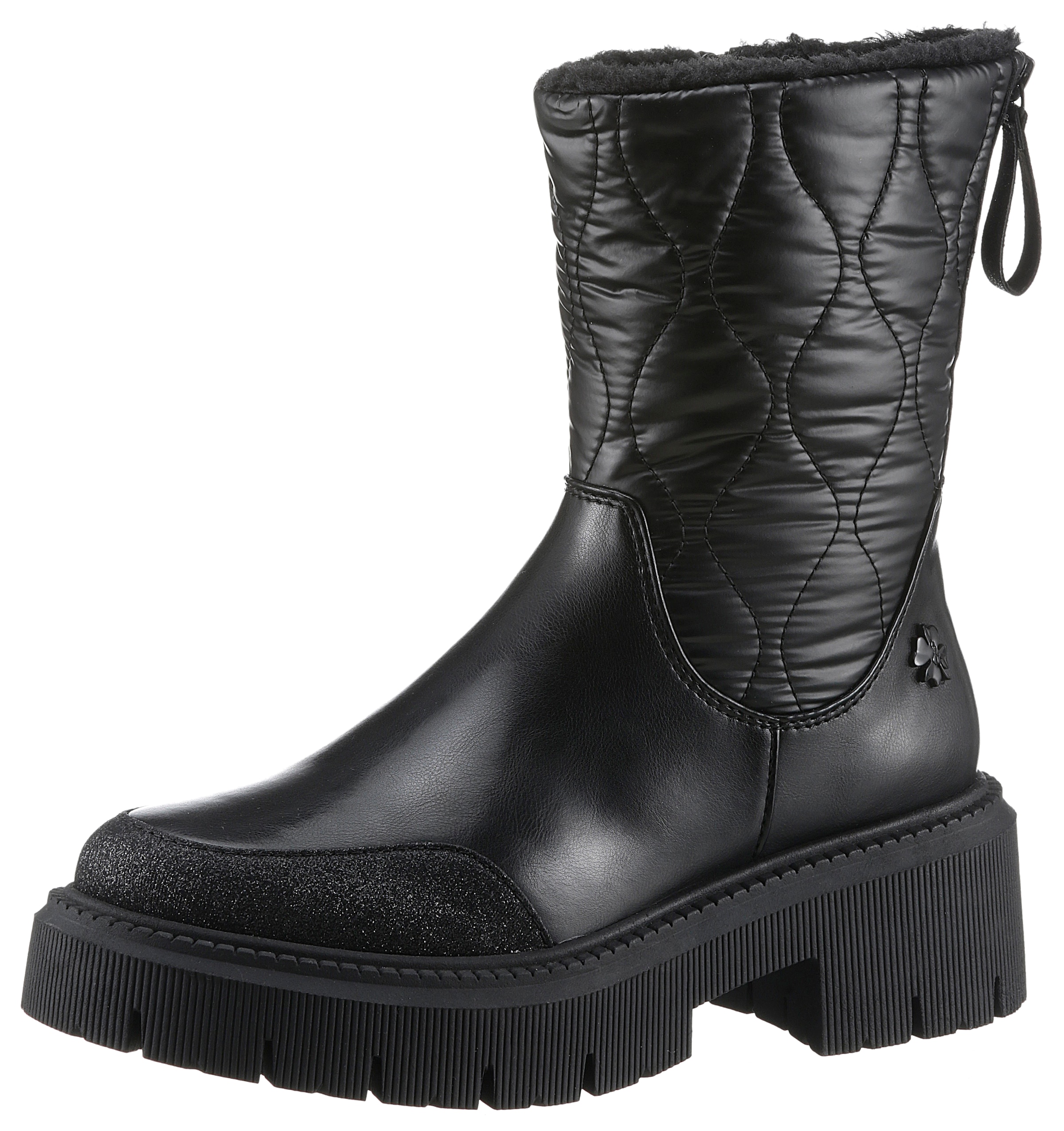 Winterboots »TORIA«, Blockabsatz, Plateau, Winterstiefelette mit TEX-Ausstattung