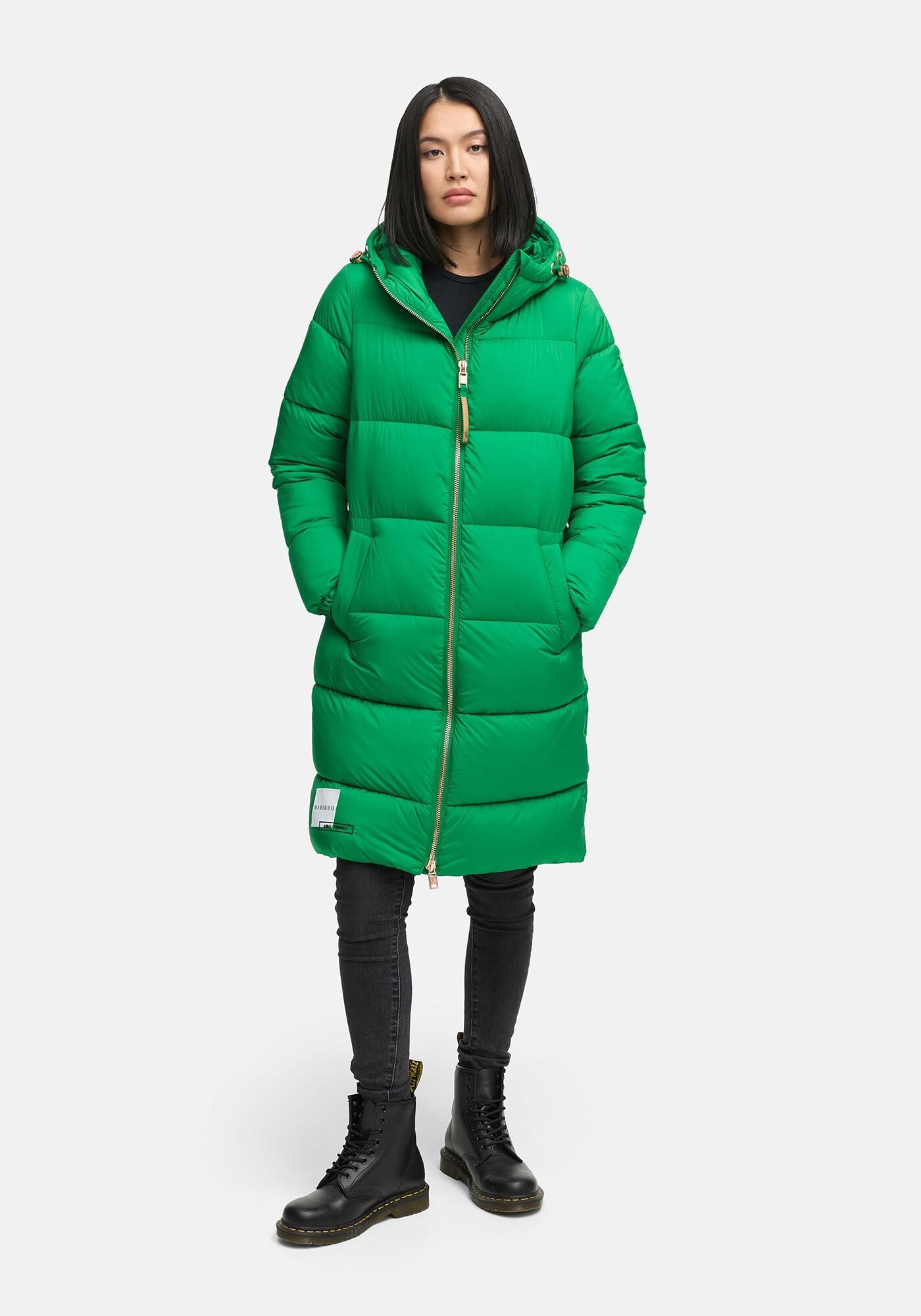 Marikoo Winterjacke "Nomadiaa", Lange Damen Winterjacke günstig online kaufen