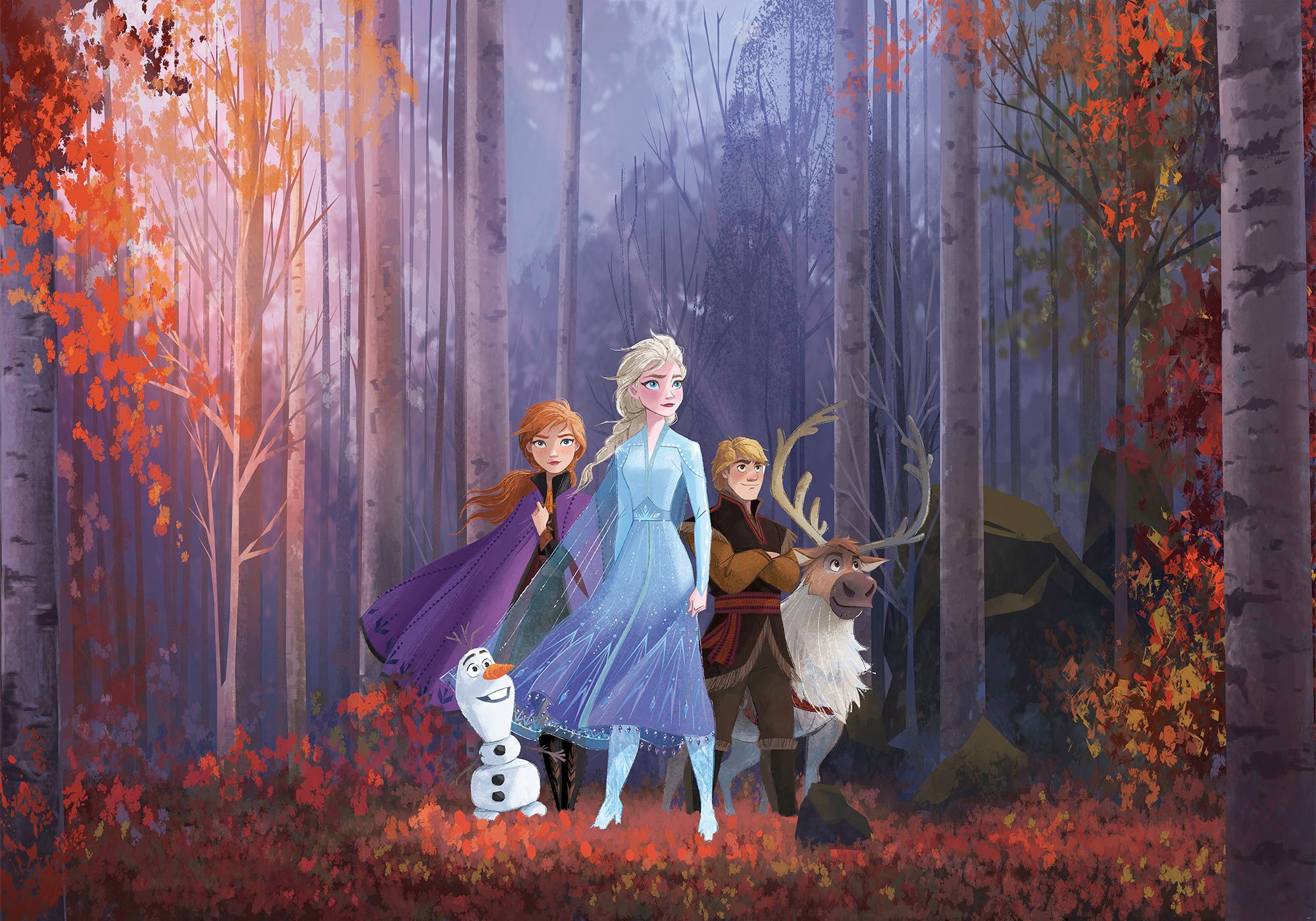 Komar Vliestapete »Frozen Autumn Glade« 400x...