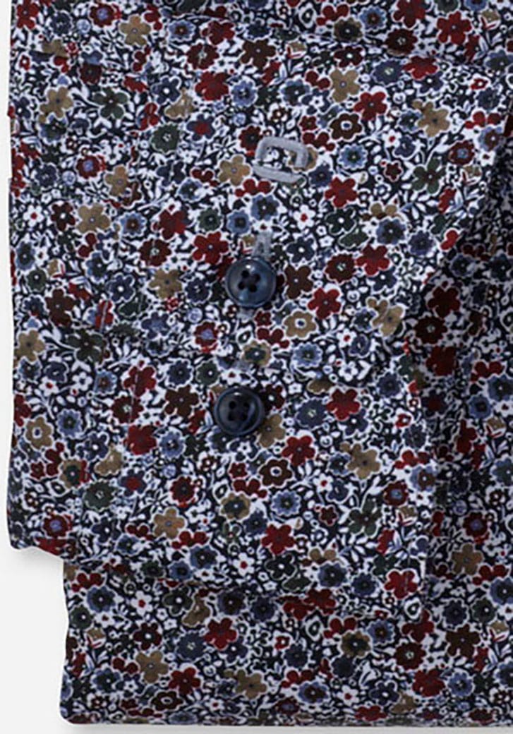 OLYMP Businesshemd »Luxor modern fit«, mit floralem Print