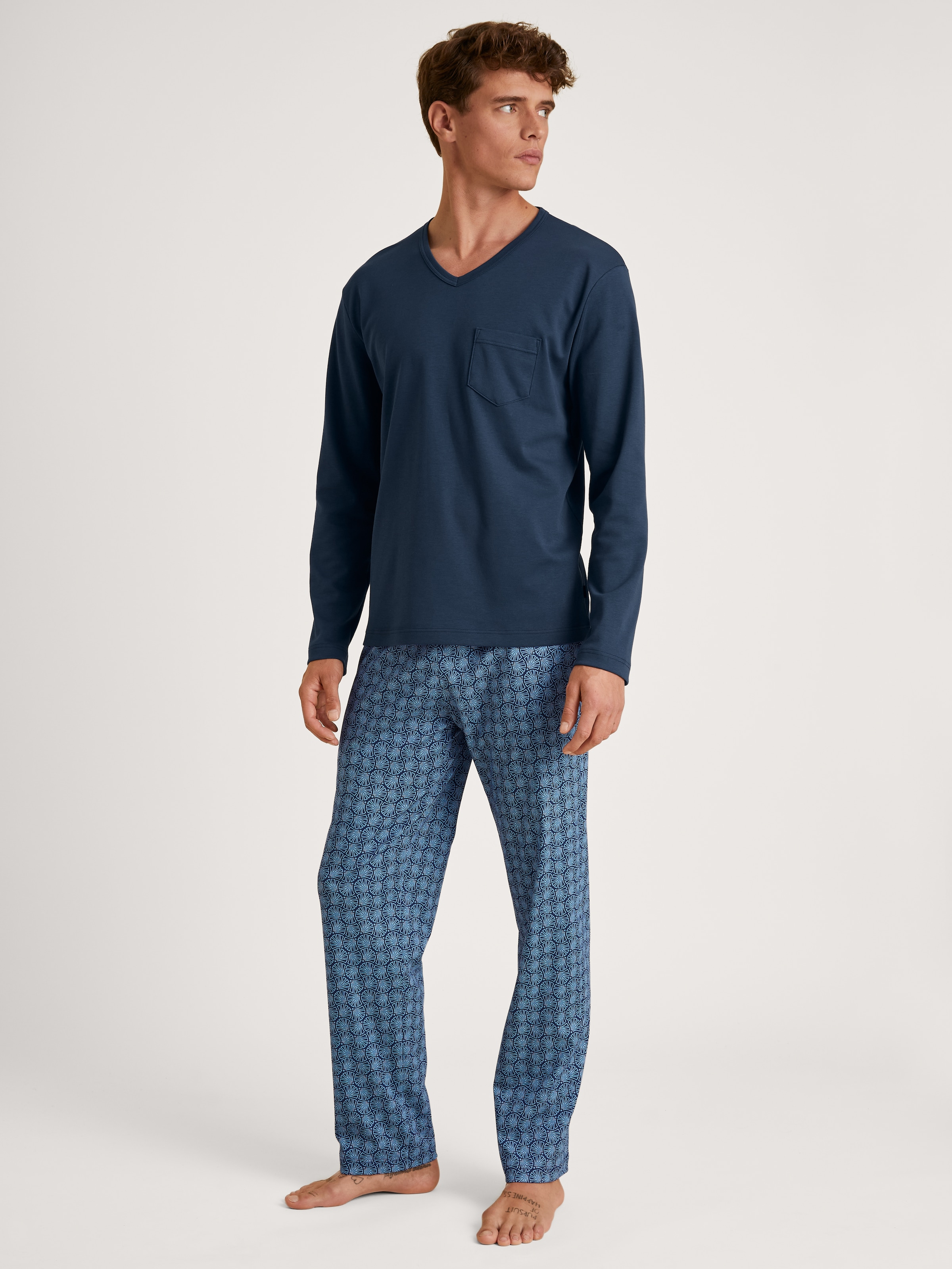 Pyjama »Relax Streamline«, (Set, 2 tlg.)