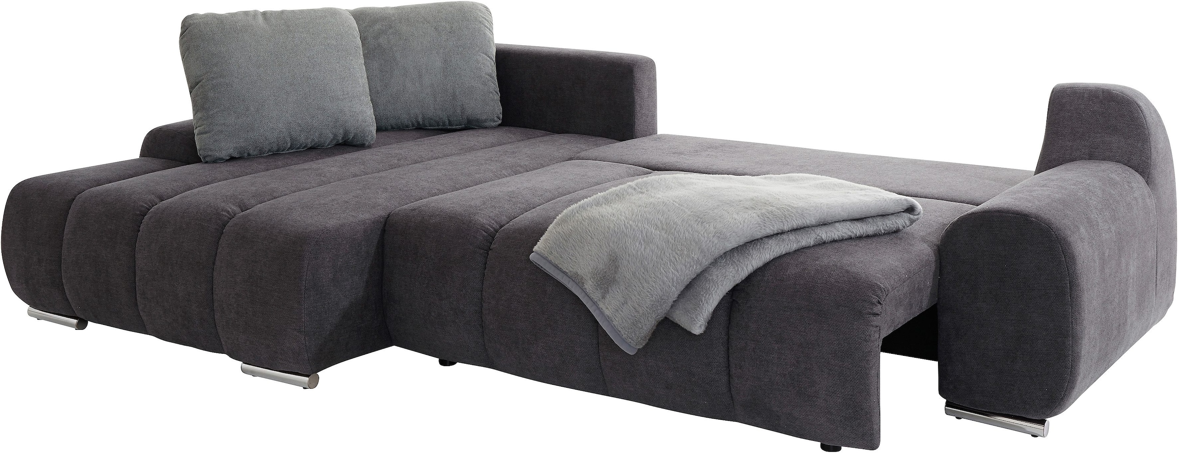 INOSIGN Ecksofa »Bono L-Form«, wahlweise mit Bettfunktion