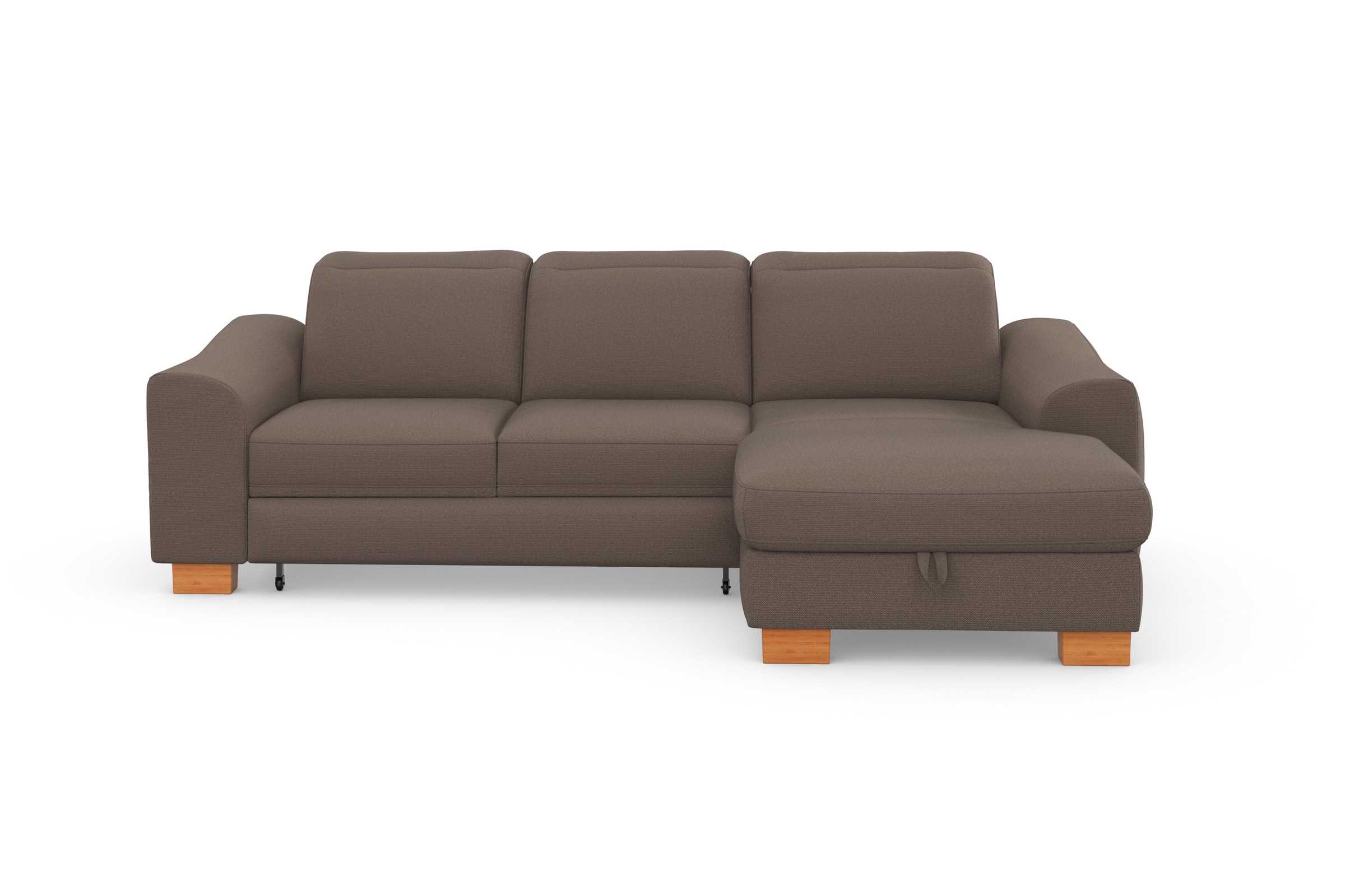 sit&more Ecksofa "Dundee L-Form" mit Federkern und Massivholzfüßen, wahlwei günstig online kaufen