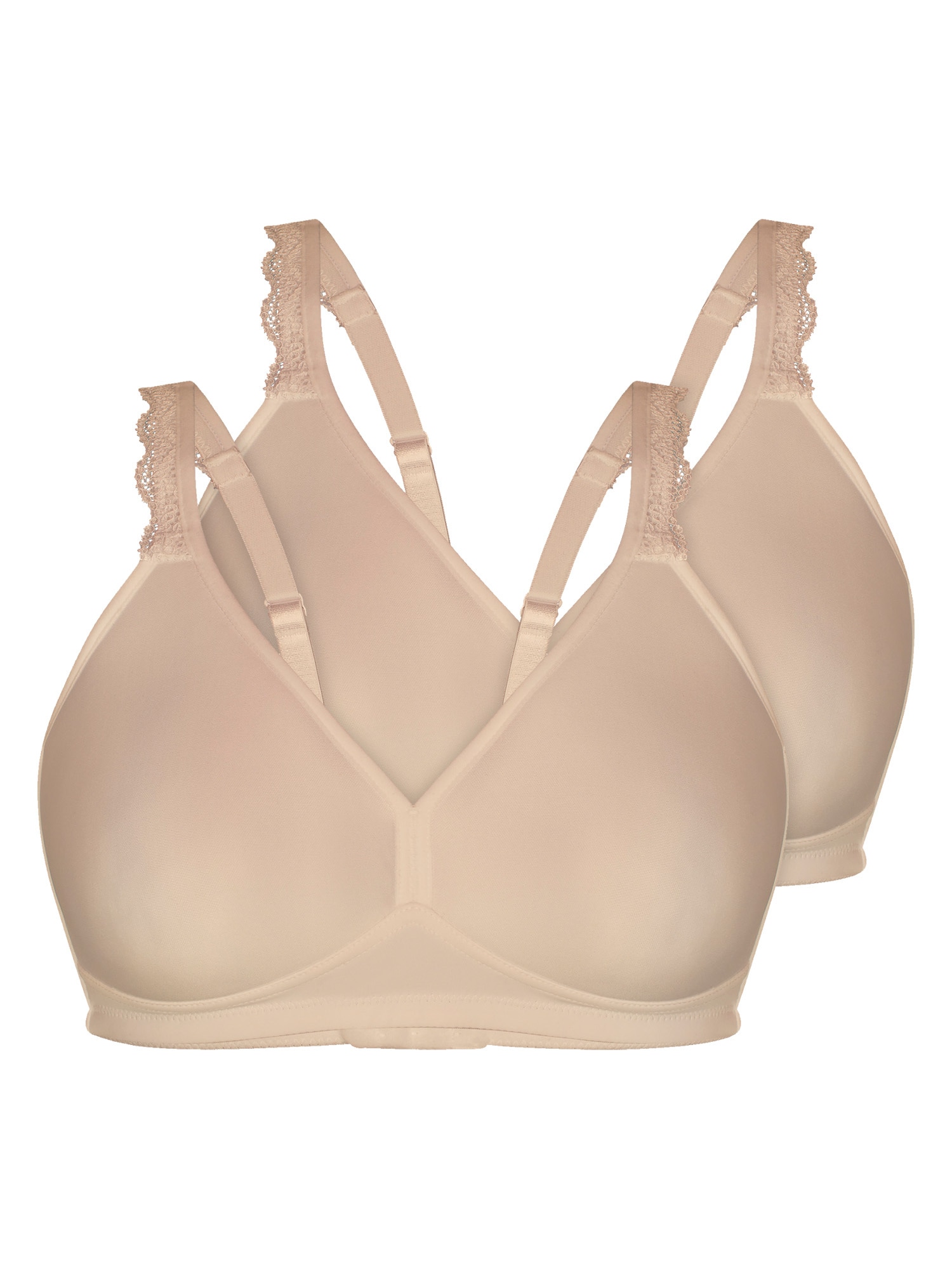 Sassa Bügelloser BH »2er Pack Soft-BH Basics« 2 Stk.