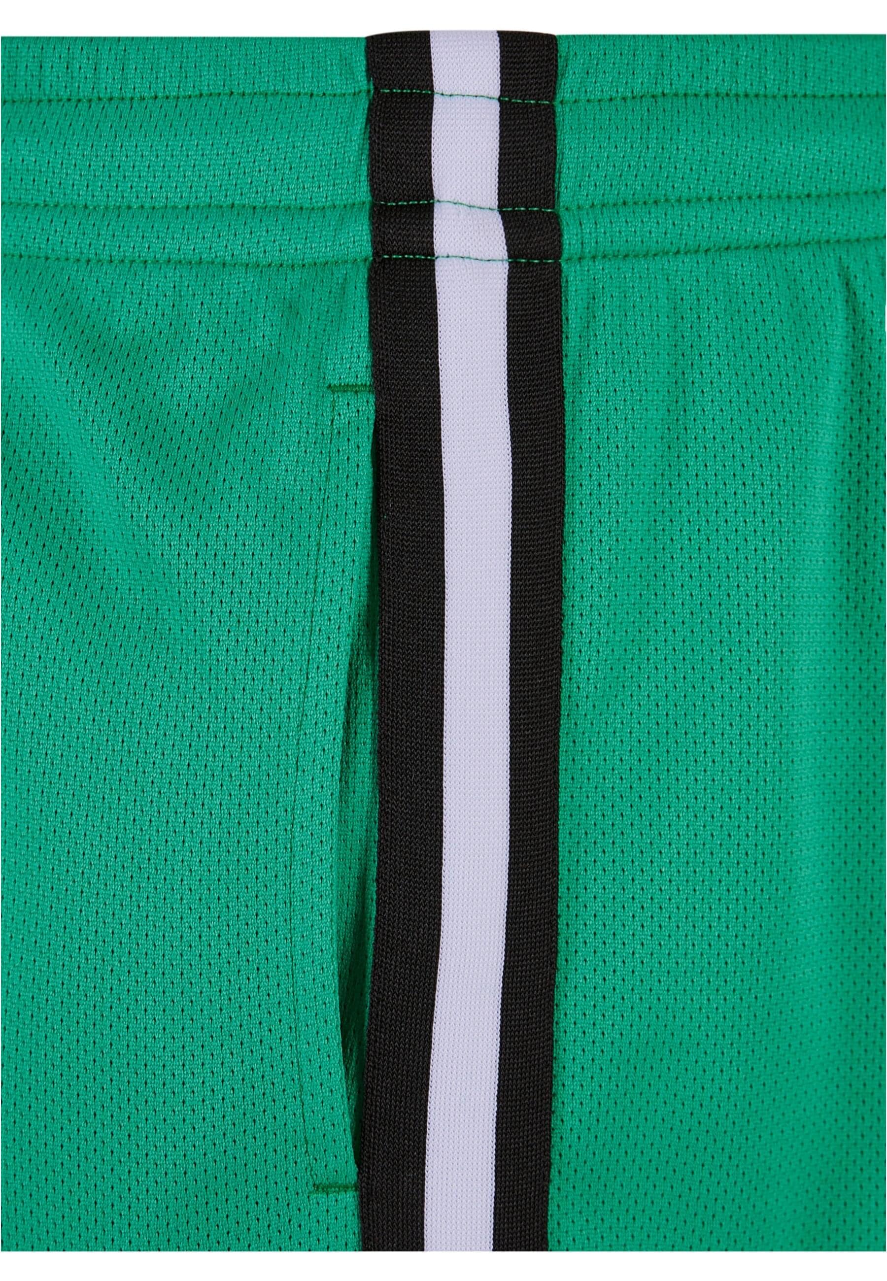 URBAN CLASSICS Stoffhose »Urban Classics Herren Stripes Mesh Shorts«, (1 tlg.)