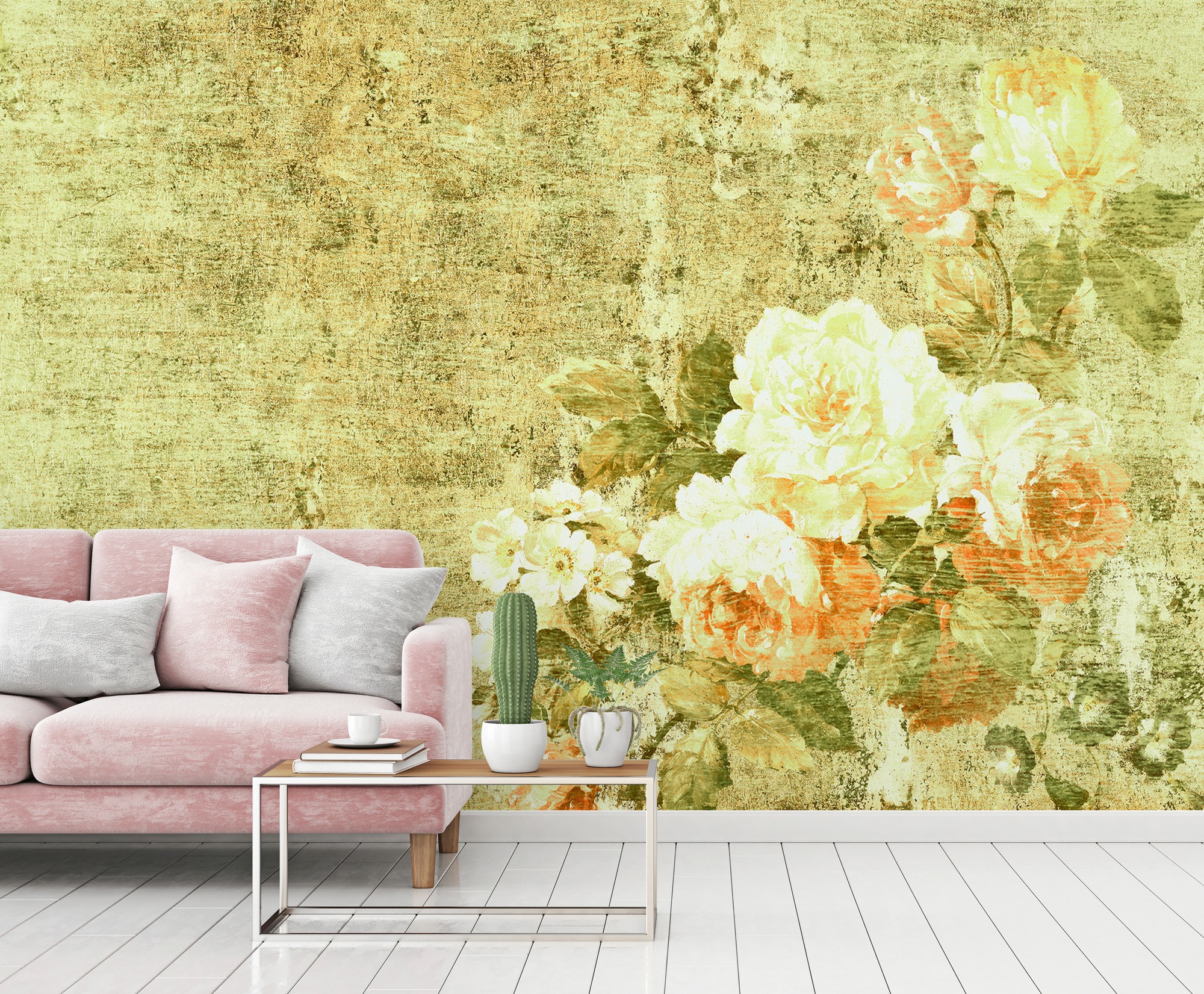 Architects Paper Fototapete »Atelier 47 Bouquet 3«, floral, Vlies, Wand, Schräge, Decke