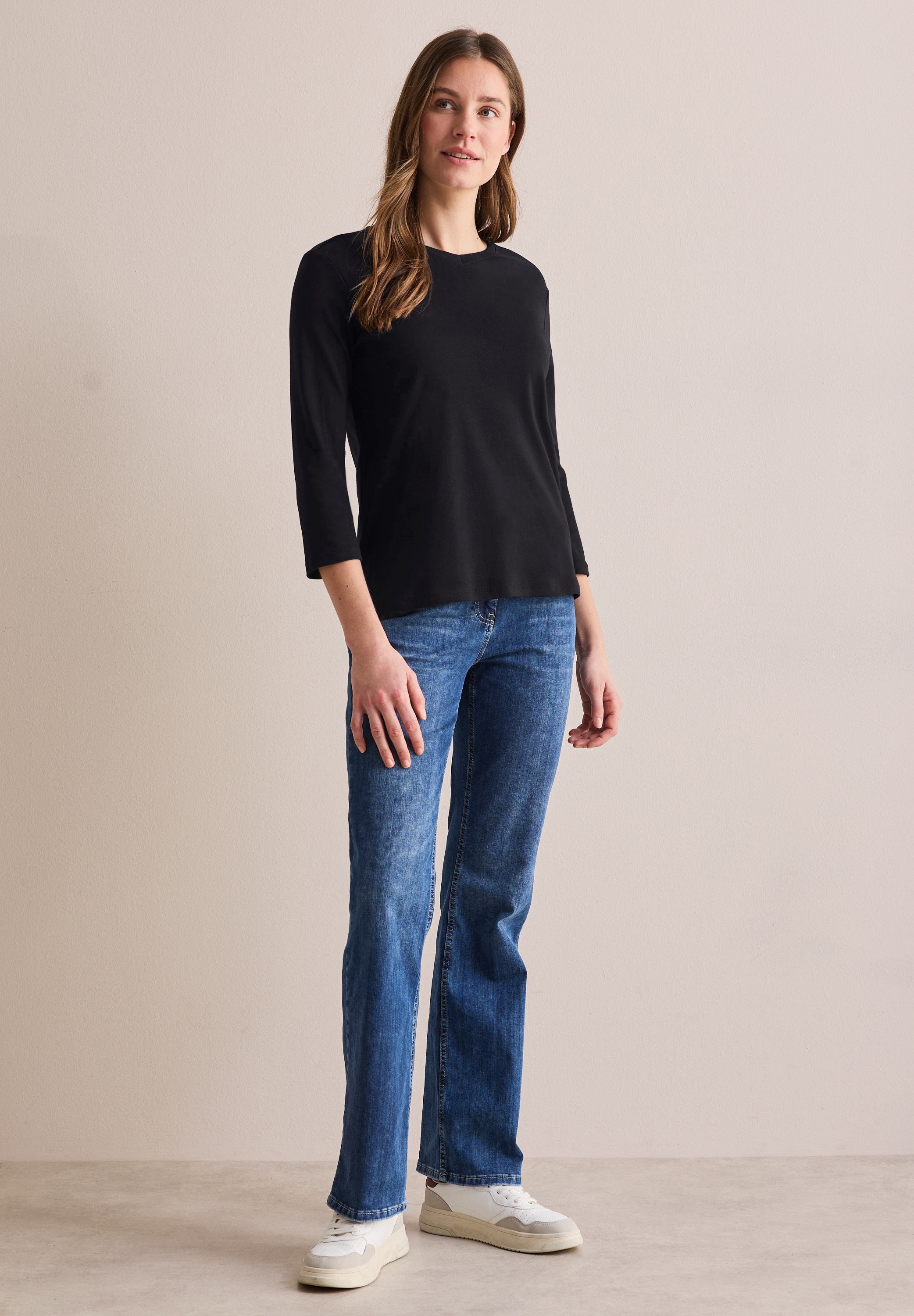 Cecil Langarmshirt, aus reiner Baumwolle
