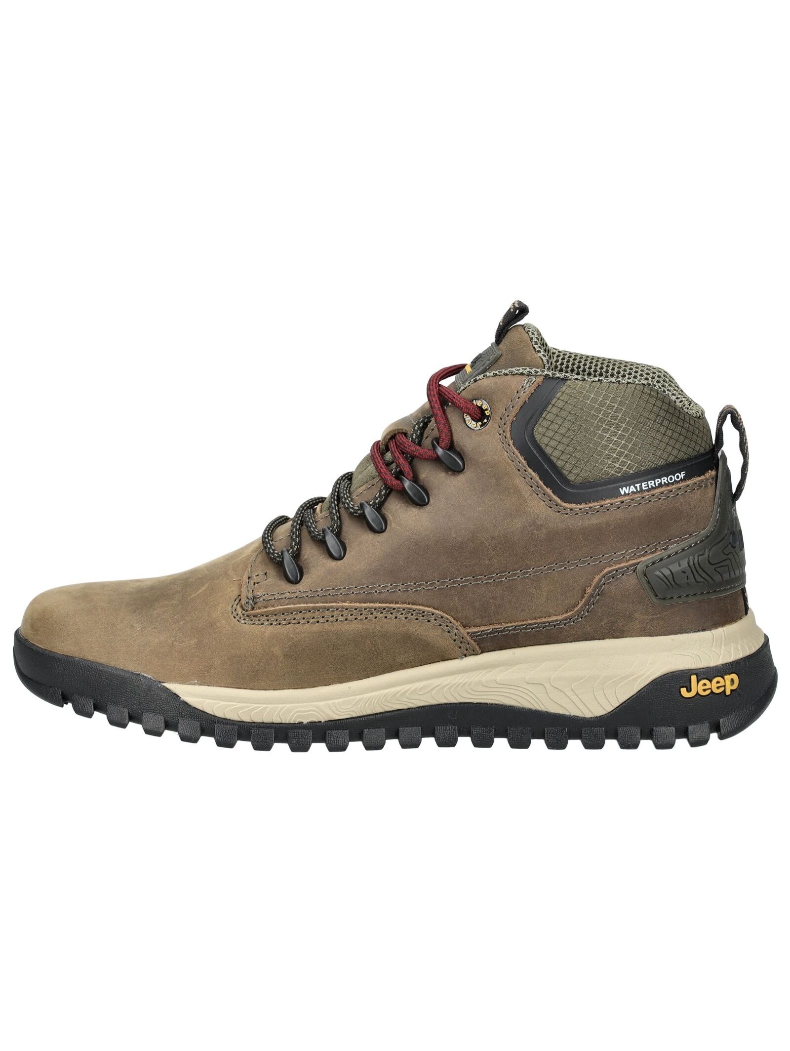 Jeep Trekkingschuh "Jeep Sneaker Leder/Textil" günstig online kaufen