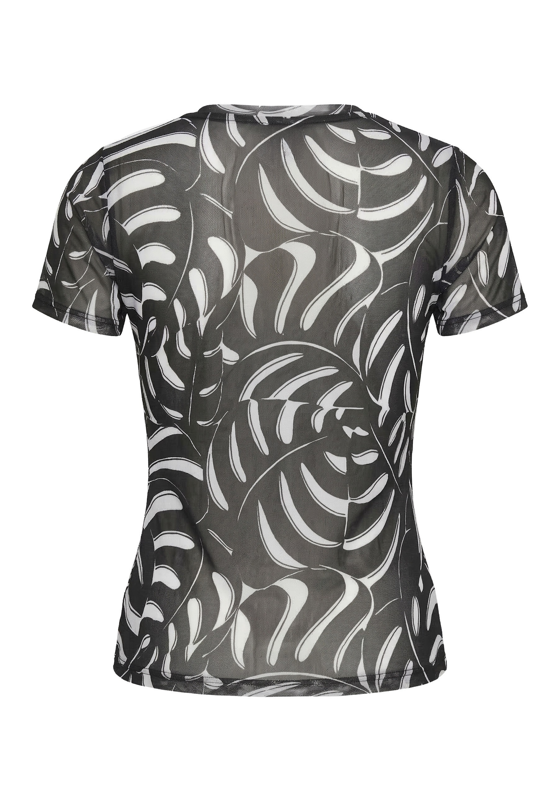URBAN CLASSICS T-Shirt »Urban Classics Damen Ladies AOP Mesh Tee« 1 Stk.
