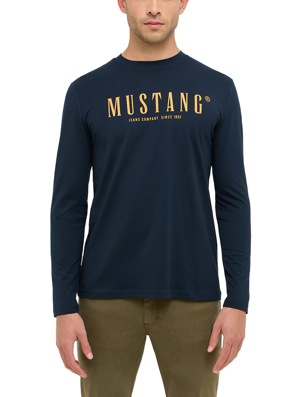 MUSTANG Langarmshirt "Style Asheville", Auch ideal zum Unterziehen günstig online kaufen