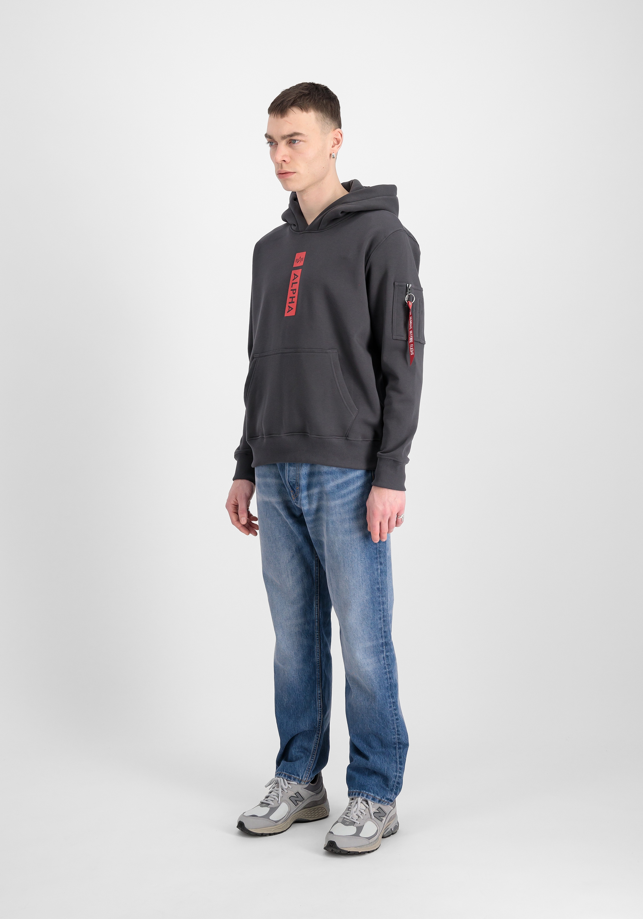 Alpha Industries Hoodie »Alpha Industries Men - Hoodies Alpha Puff Print Hoodie«