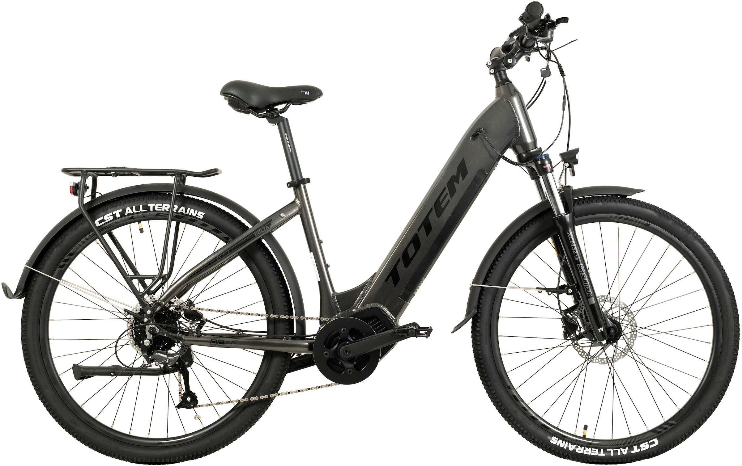 E-Bike »DLT-40«, 9 Gang, Shimano, Altus, Mittelmotor 250 W