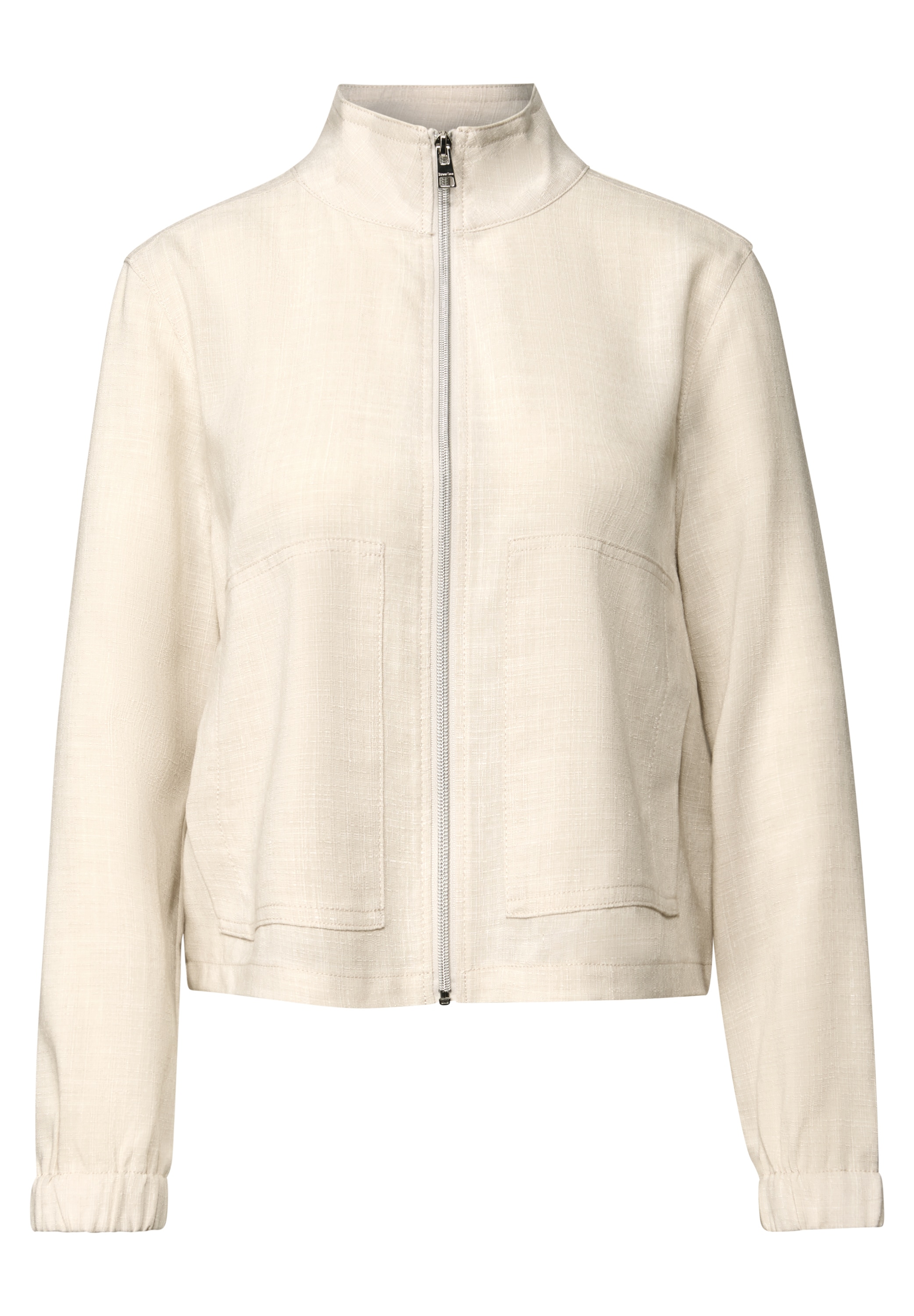 STREET ONE Kurzjacke, ohne Kapuze, aus elastischem Materialmix