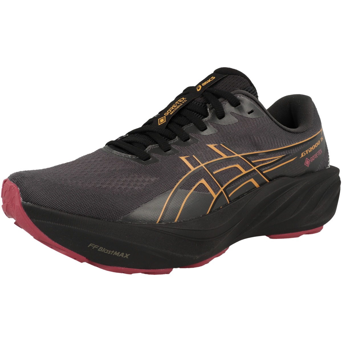 Asics Laufschuh »Asics GT-2000 15 GTX Laufschuhe Herren Schuhe«  Zuglasche an der Ferse