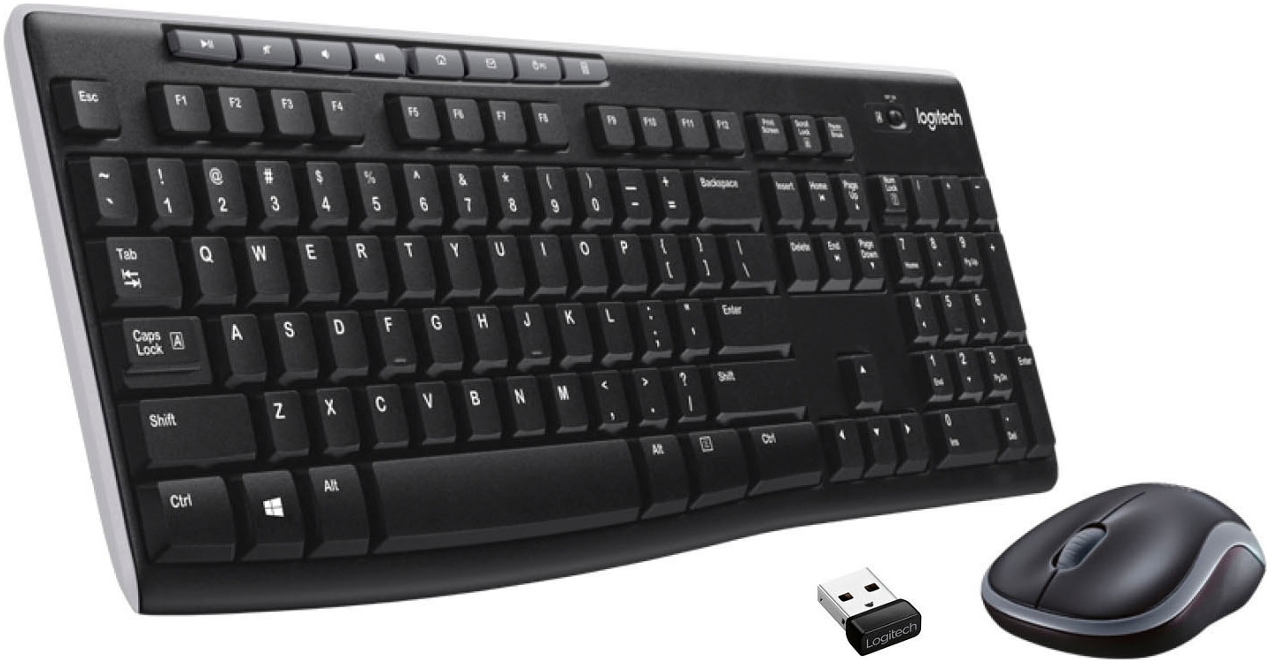 Logitech Tastatur »MK 270« (Fn-Tasten-Ziffernbl...