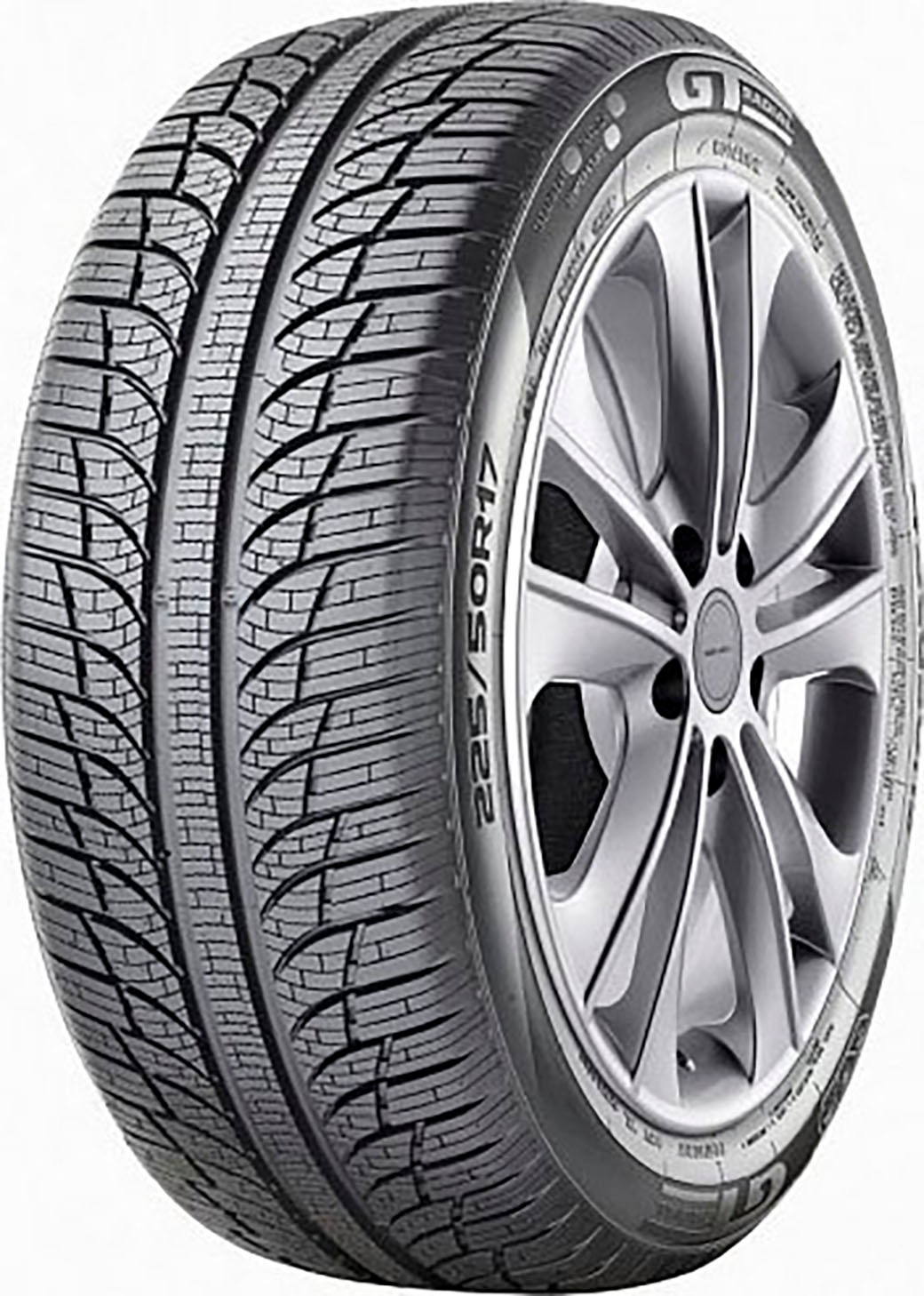 GT RADIAL Ganzjahresreifen "GT RADIAL", 225mm / 40 % R 18 92Y XL, schwarz, Autoreifen