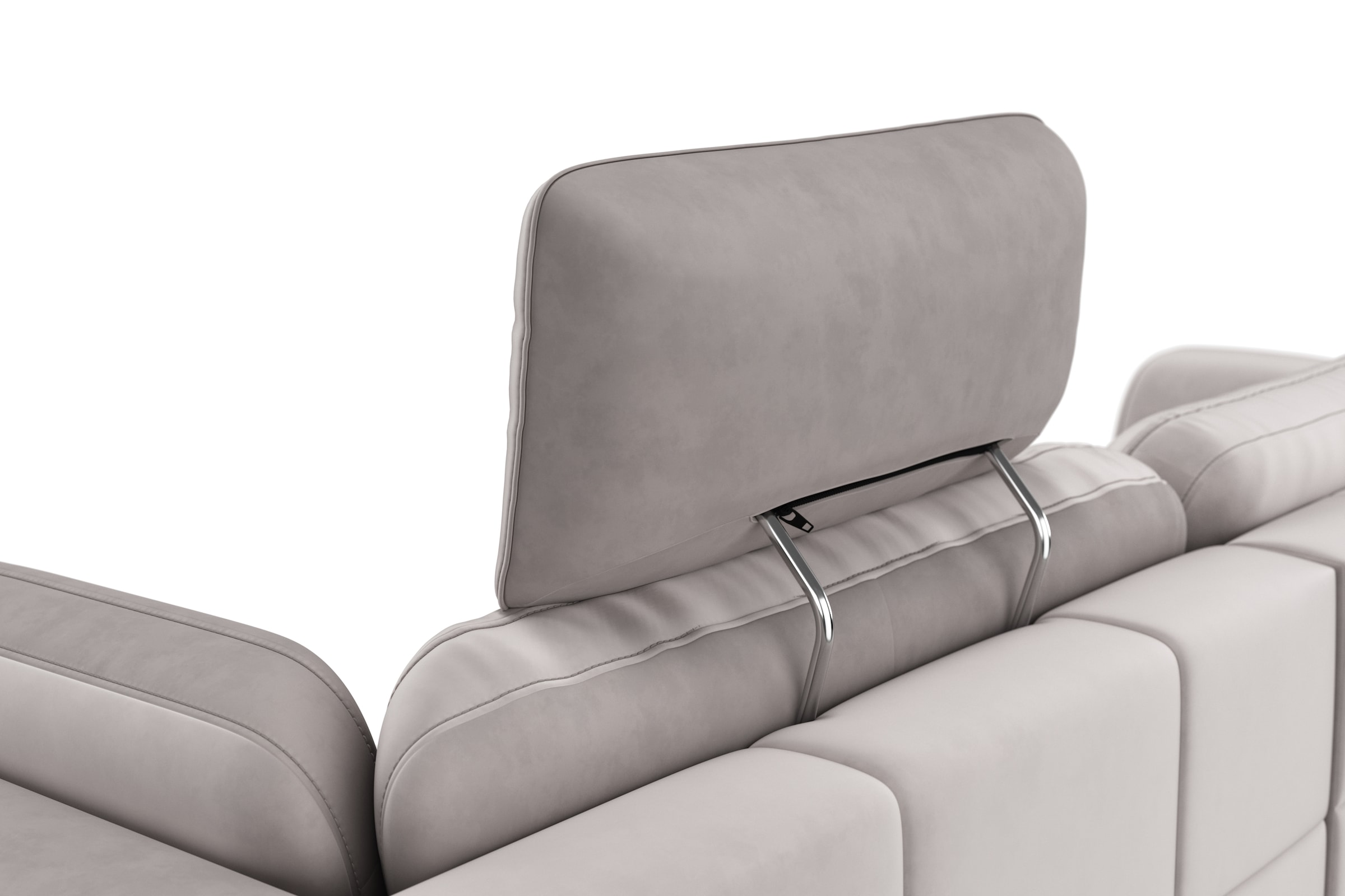 sit&more Ecksofa »Bendigo L-Form«, inklusive Sitztiefenverstellung, Bodenfreiheit 12 cm, in 2 Fußfarben