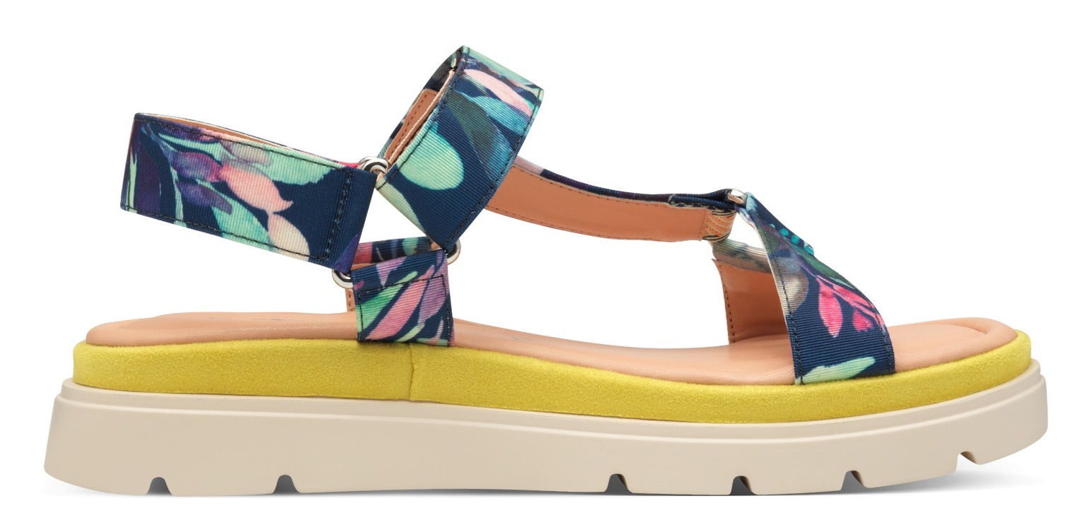 Tamaris Riemchensandale, Plateau, Sommerschuh, Sandalette mit Touch It-Ausstattung