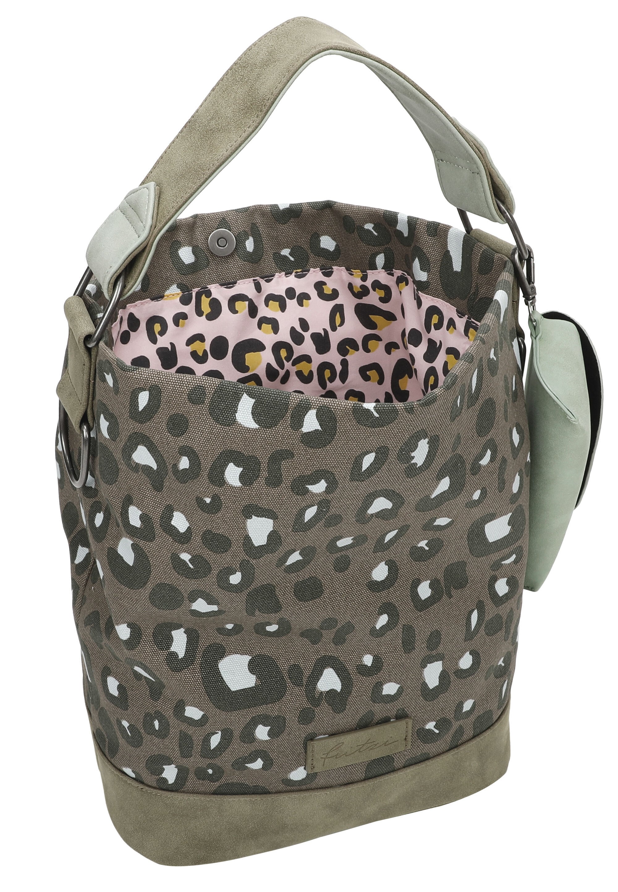Fritzi aus Preußen Schultertasche »Izzy07-Olga« mit Leomuster