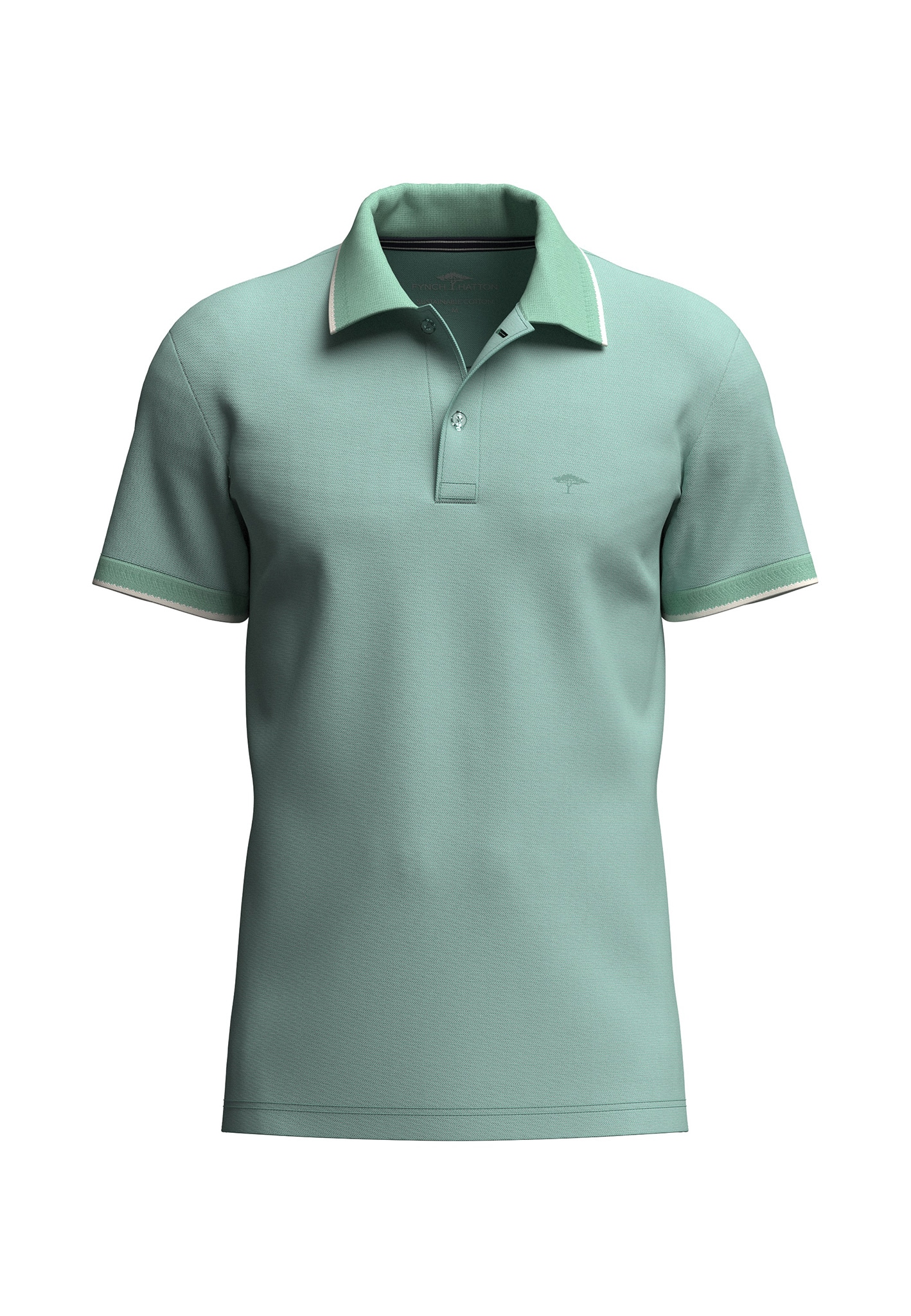FYNCH-HATTON Poloshirt mit Logo Stickerei günstig online kaufen
