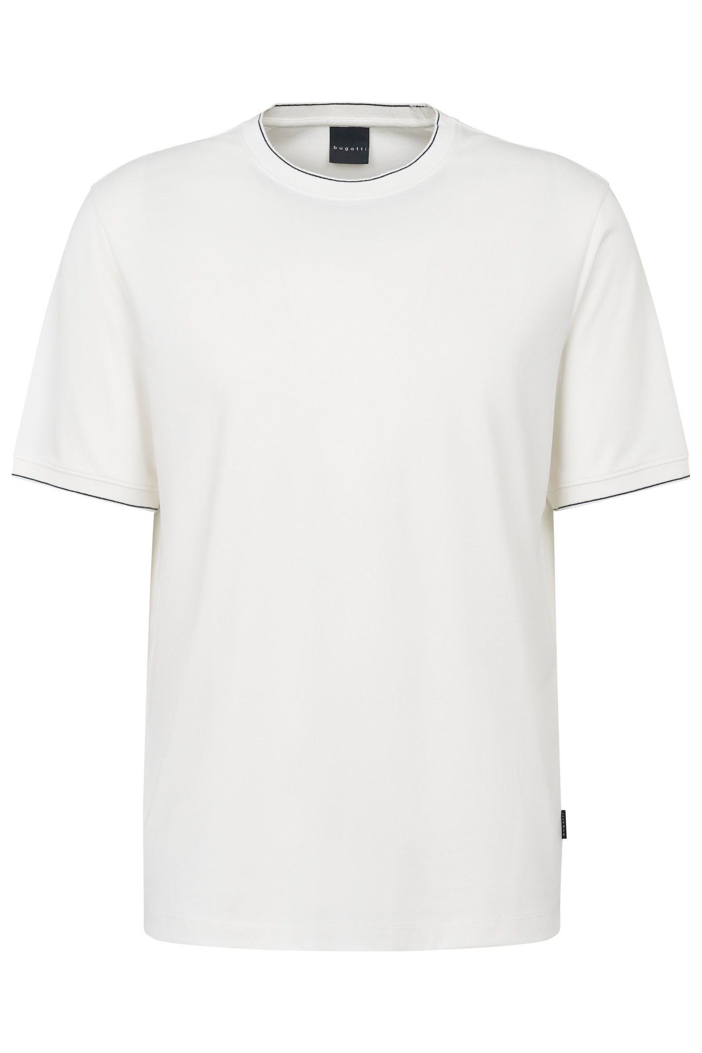 Thumbnail - bugatti T-Shirt aus Baumwoll-Mischung