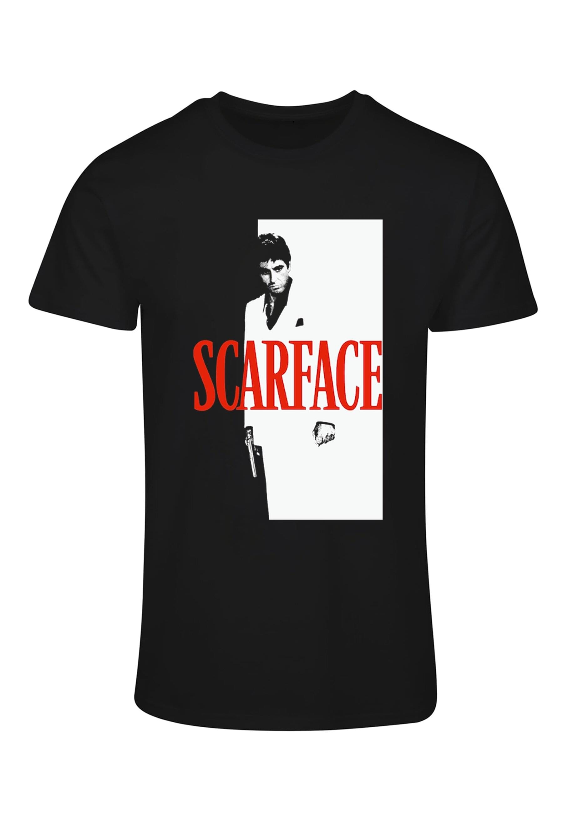 Merchcode Langarmhemd »Merchcode Herren Scarface Logo T-Shirt«, (1 tlg.)