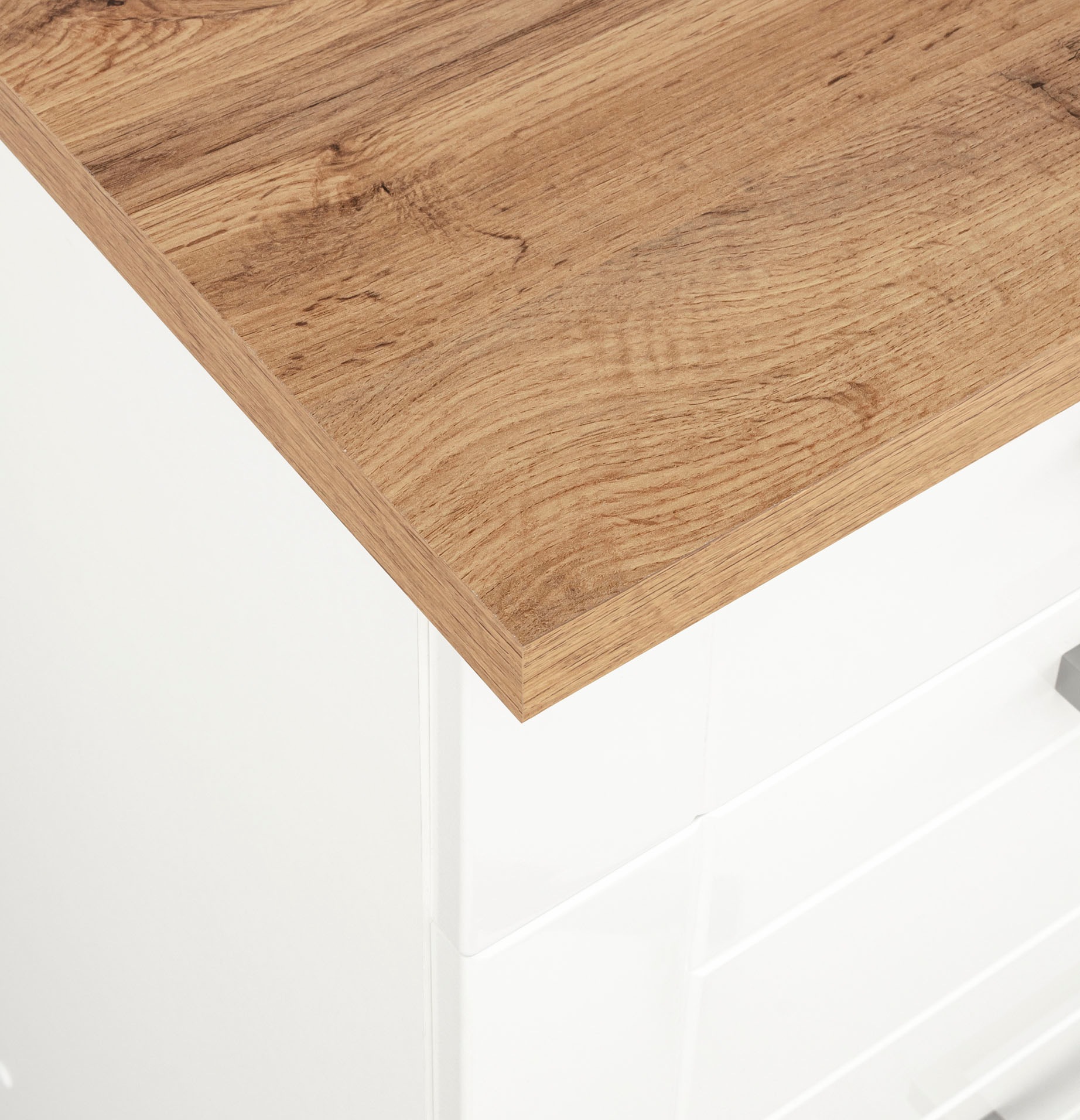 KOCHSTATION Winkelküche »KS-Tinnum«, mit E-Geräten, Stellbreite 240/330 cm