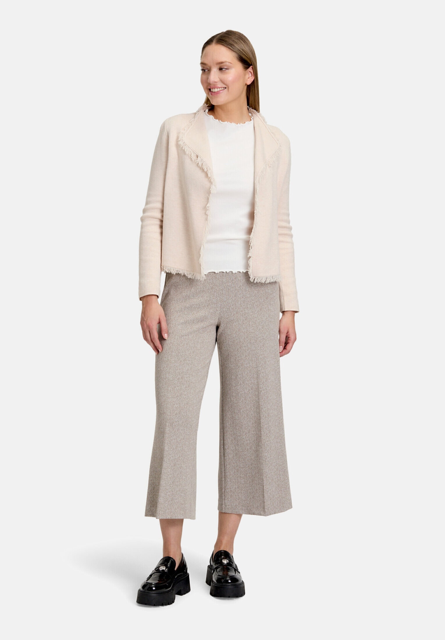 Cartoon Strickjacke »Damen mit Fransen« 1 Stk.
