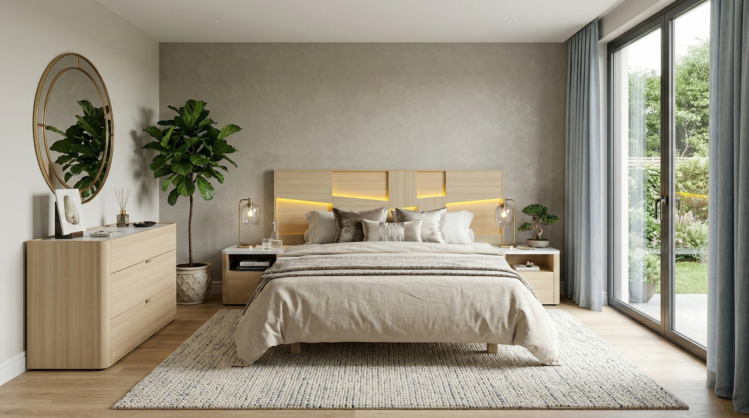 Gilbey's Schlafzimmer-Set »SILVA« 4 tlg. Ein funktionales und ästhetisches Schlafzimmer