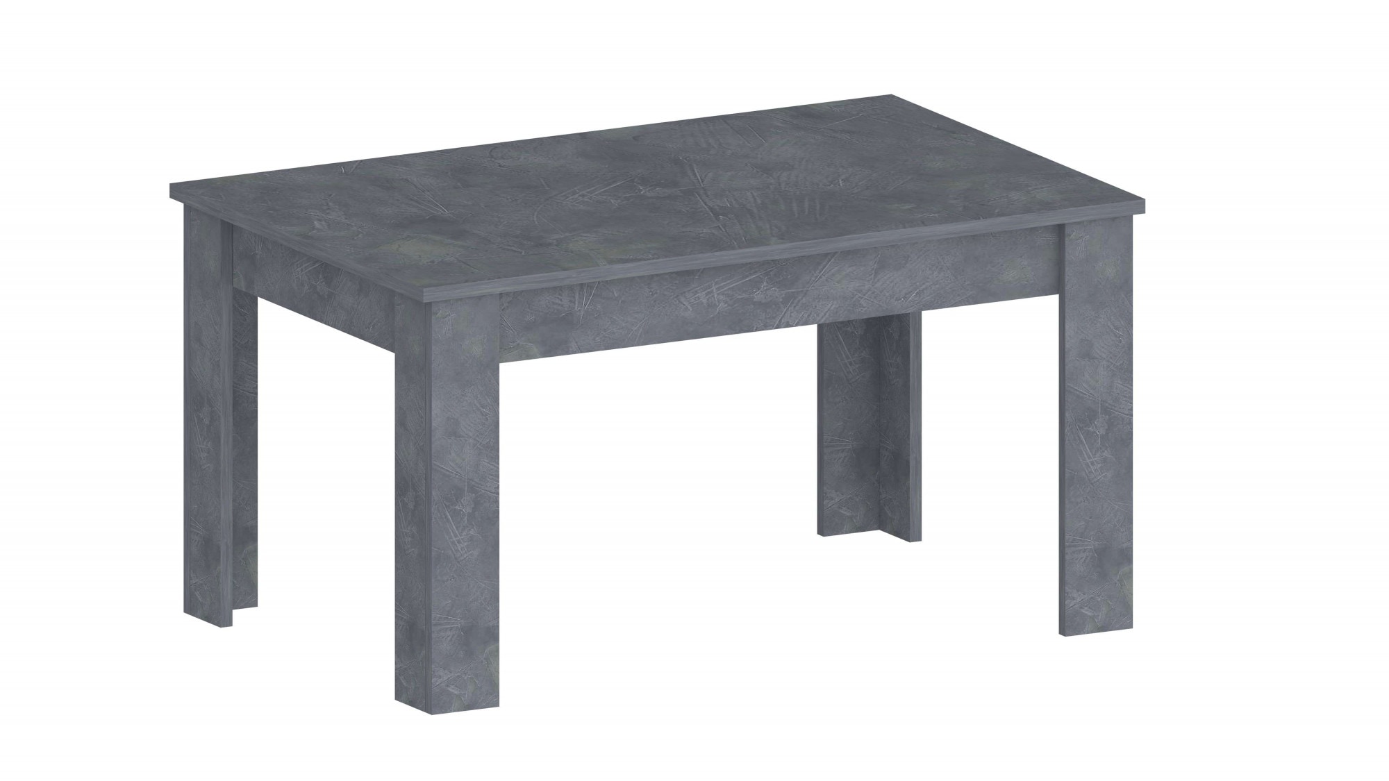 Esstisch HOME AFFAIRE "JESI", grau (zement, zement, zement), B:140cm H:75cm T:90cm, Tische, Esstisch