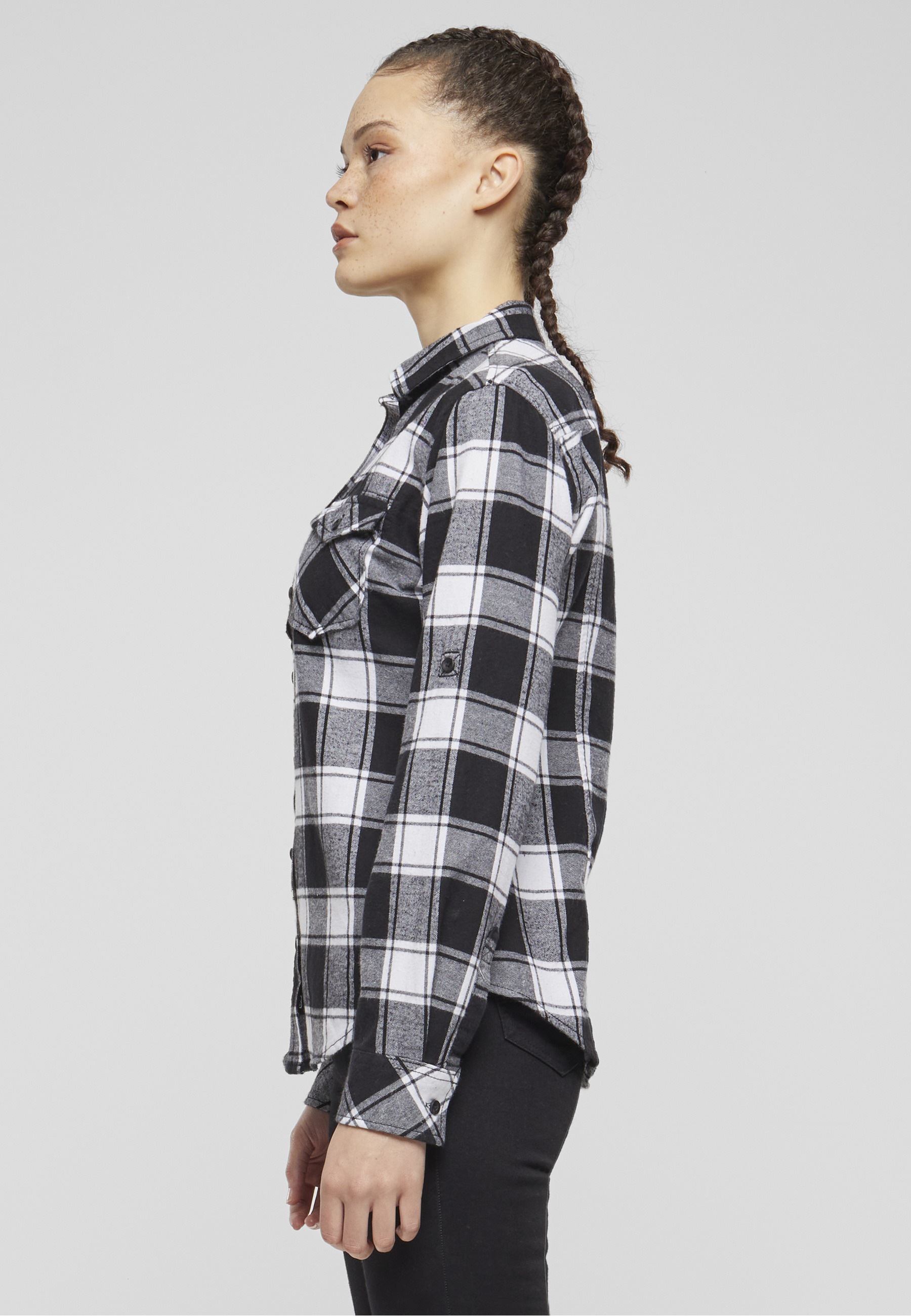 Brandit Langarmhemd »Brandit Damen Amy Flanell Shirt GIRLS« 1 Stk.