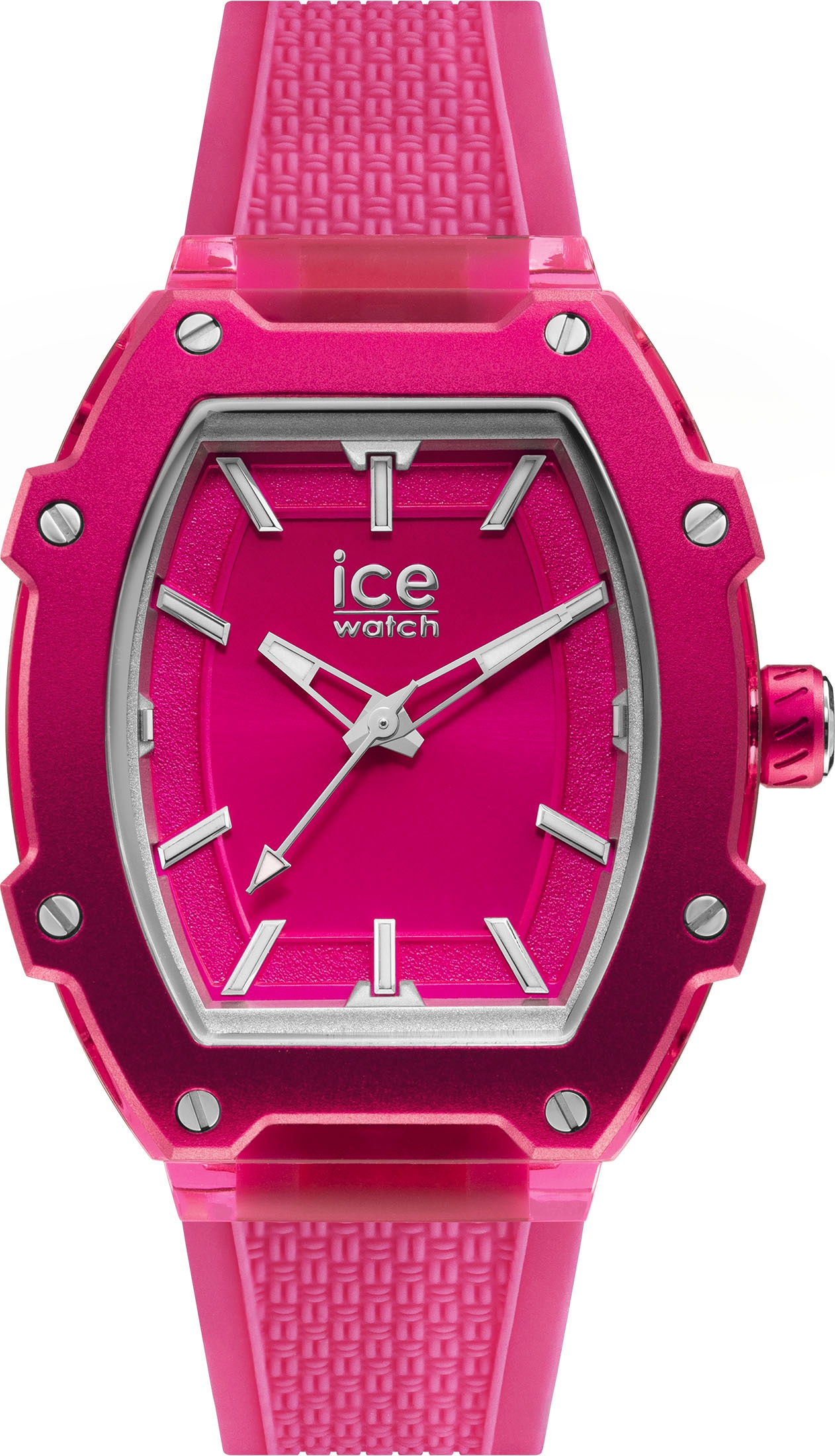 ice-watch Quarzuhr »ICE boliday - Women - Plastic - Small - 3H«, Armbanduhr, Damenuhr, Silikonarmband, analog