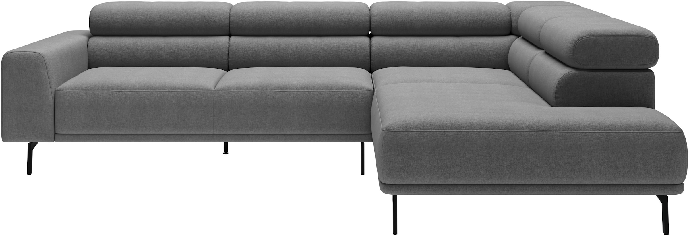 SCHÖNER WOHNEN-Kollektion "Tossa, Modernes Design trifft smarte Funktione, Breite 273 cm" Motorischer Sitzvorzug, Kopfteil-Funktion & Saugroboter-Höhe