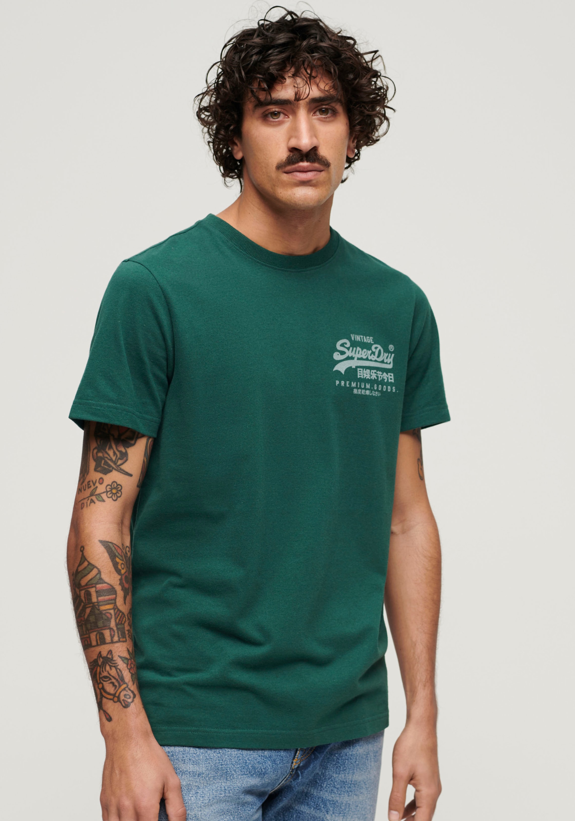 Superdry T-Shirt »CLASSIC VL HERITAGE CHEST TEE«