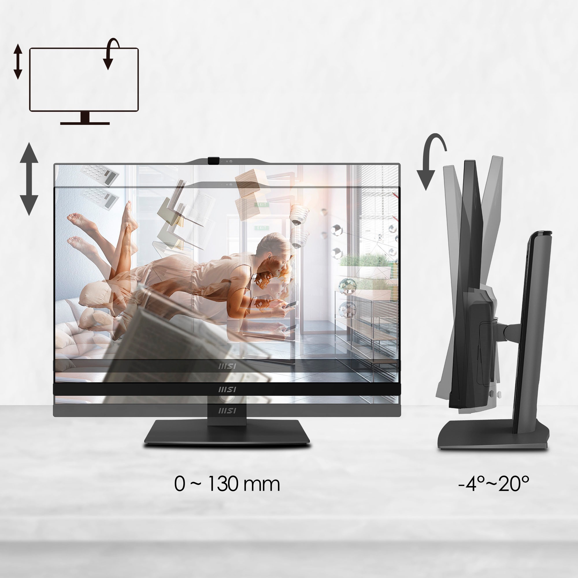 MSI All-in-One PC »Modern AM242P 1M-1203DE«