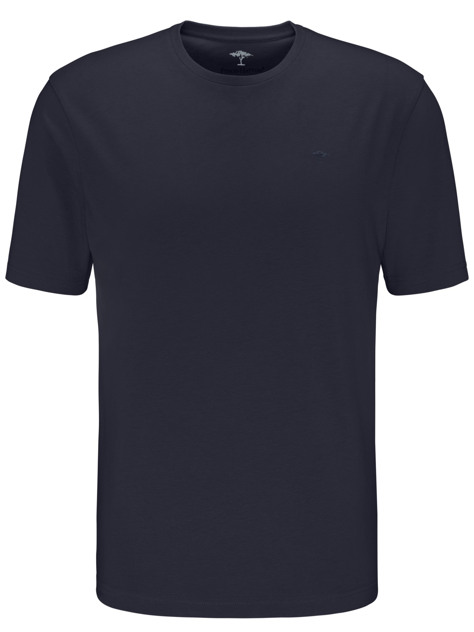FYNCH-HATTON T-Shirt, mit Rundhals und Logo-Stickerei günstig online kaufen