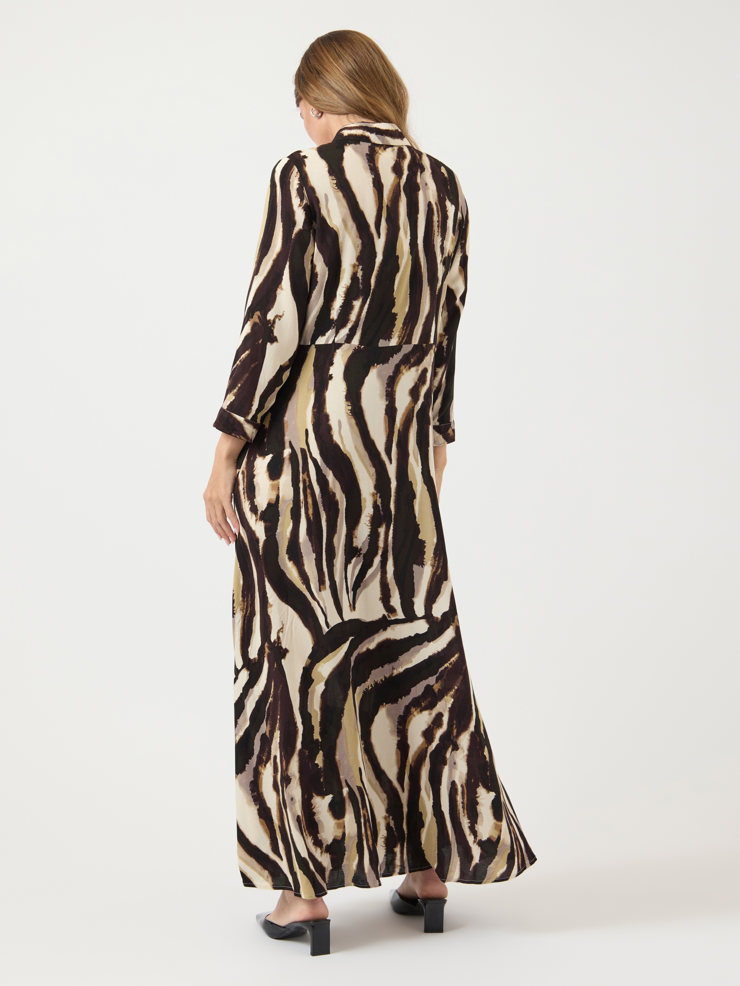 Y.A.S Hemdblusenkleid "YASSAVANNA LONG SHIRT DRESS" Sommerkleid, mit 3/4 Är günstig online kaufen