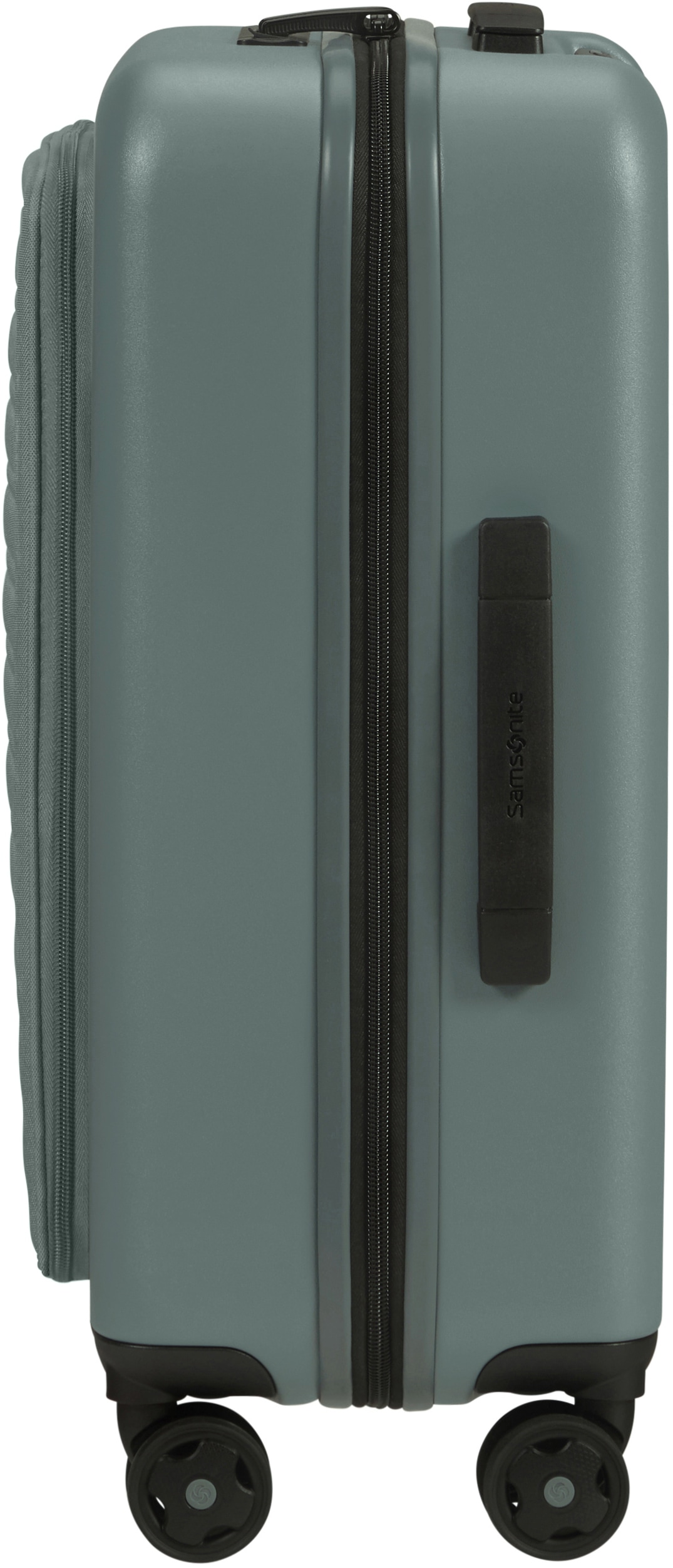 Samsonite Hartschalen-Trolley »Stackd, 55 cm«, 4 Rollen, Handgepäck Koffer Volumenerweiterung USB-Schleuse TSA-Zahlenschloss