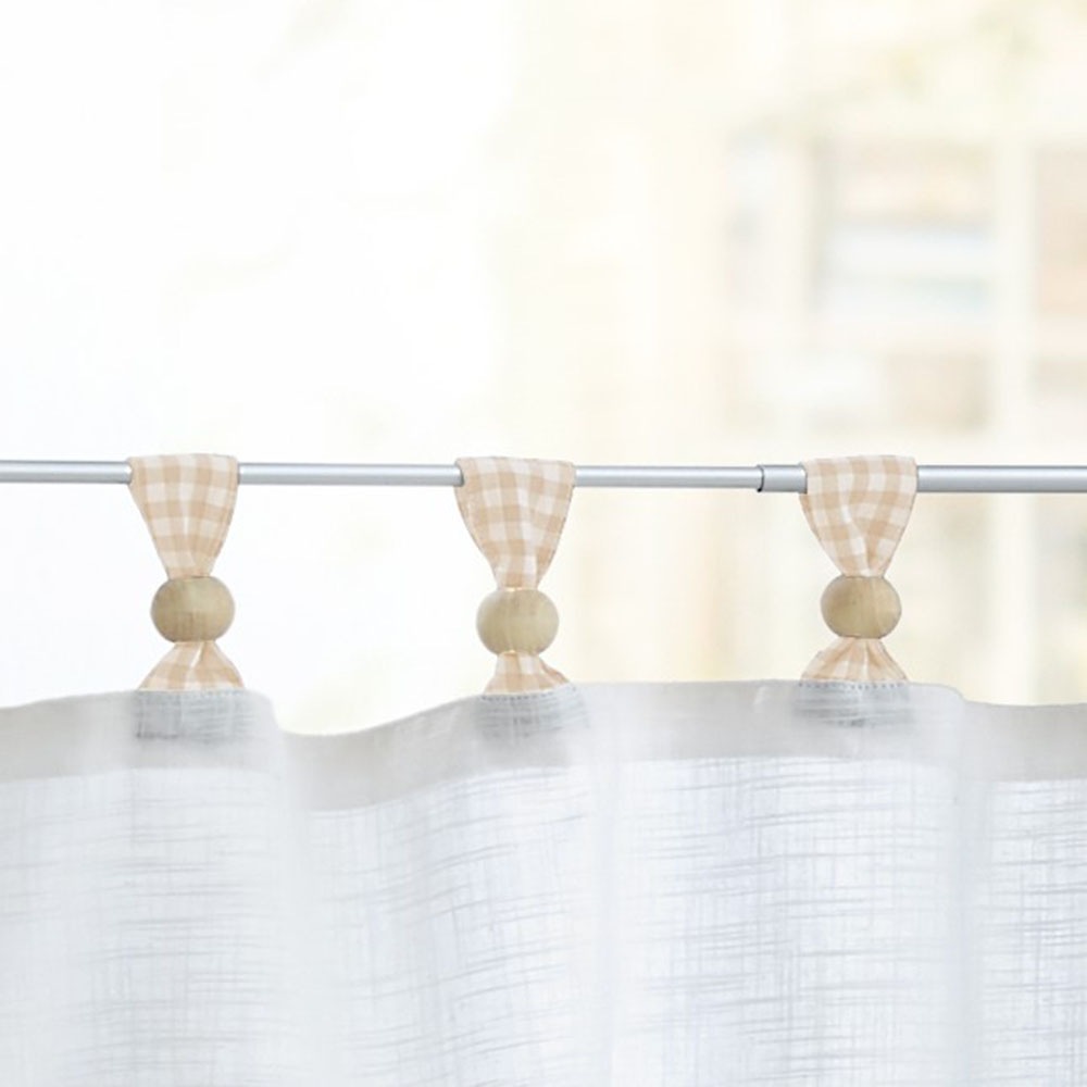 Kutti Scheibengardine "Cottage Panneau" Schlaufen 1 Stk. tlg. Kurzgardine K günstig online kaufen