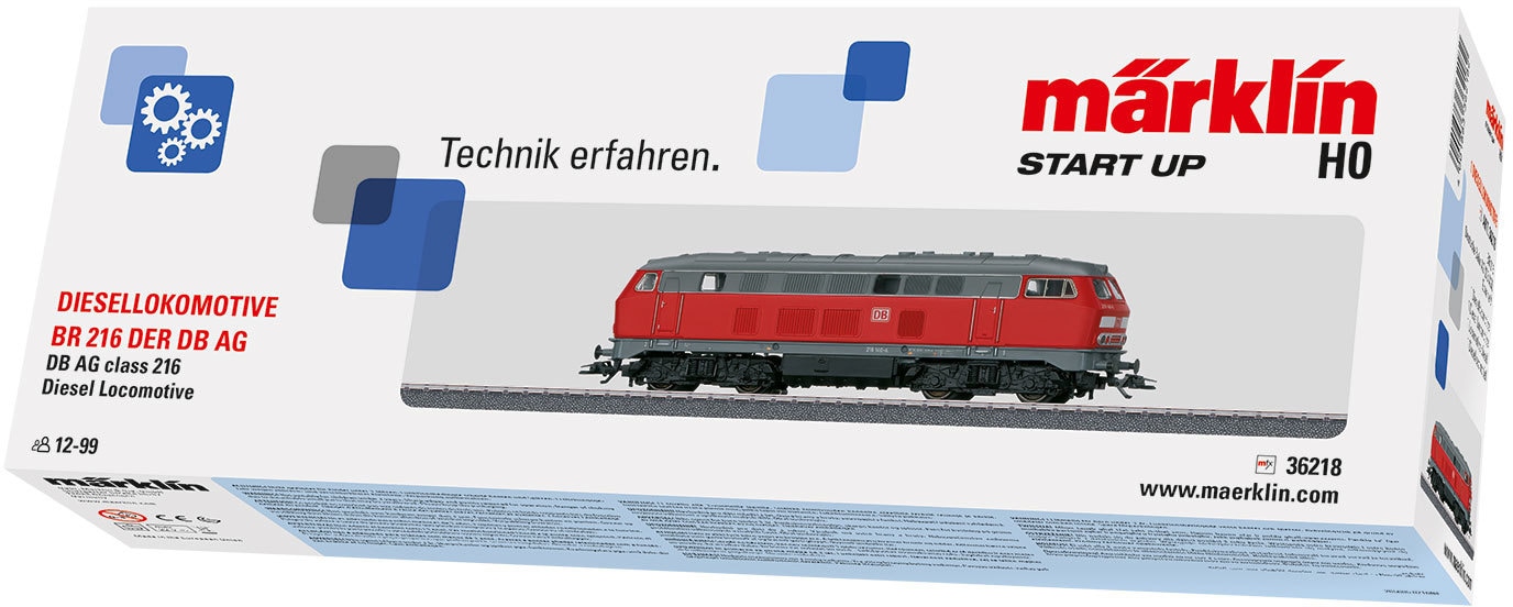 Märklin Diesellokomotive »Märklin Start up - BR 216 DB AG, Wechselstrom«